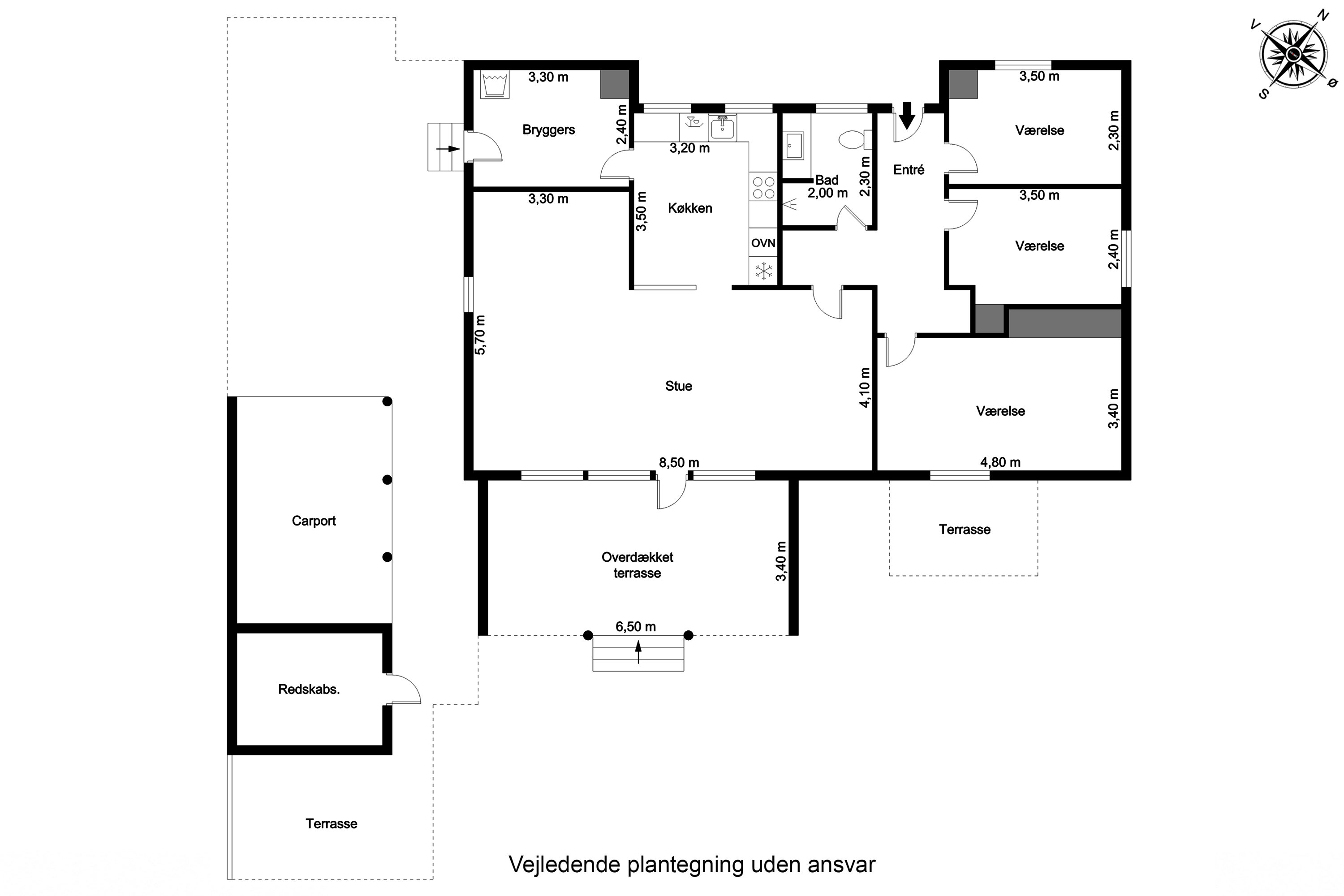 Plantegninger billede af Brorsonsvænge 5, 5700 Svendborg