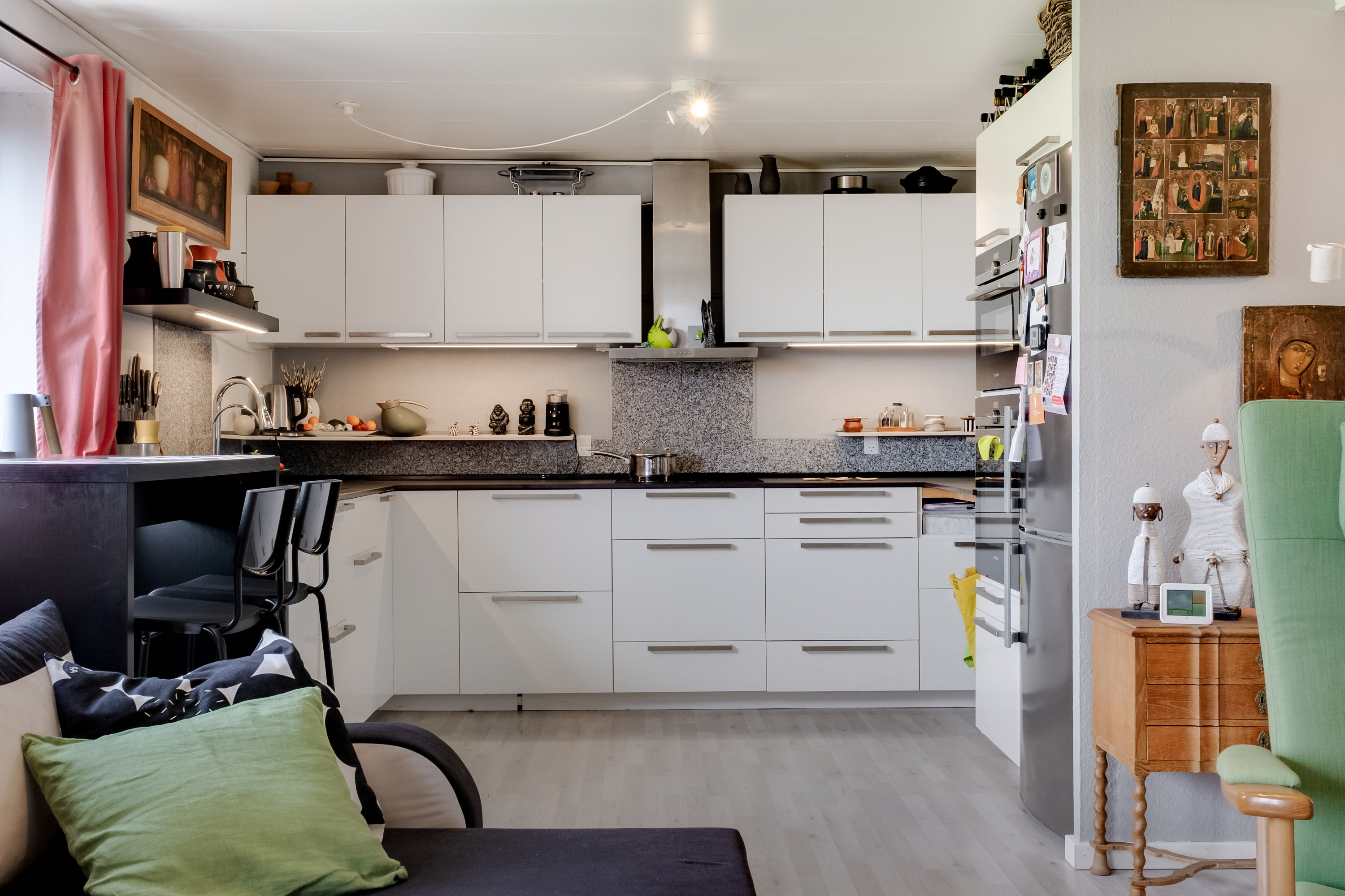 Fremhævet køkken billede i fuldskærmstilstand. Billede af Østervoldgade 56B, 1. tv., 5800 Nyborg