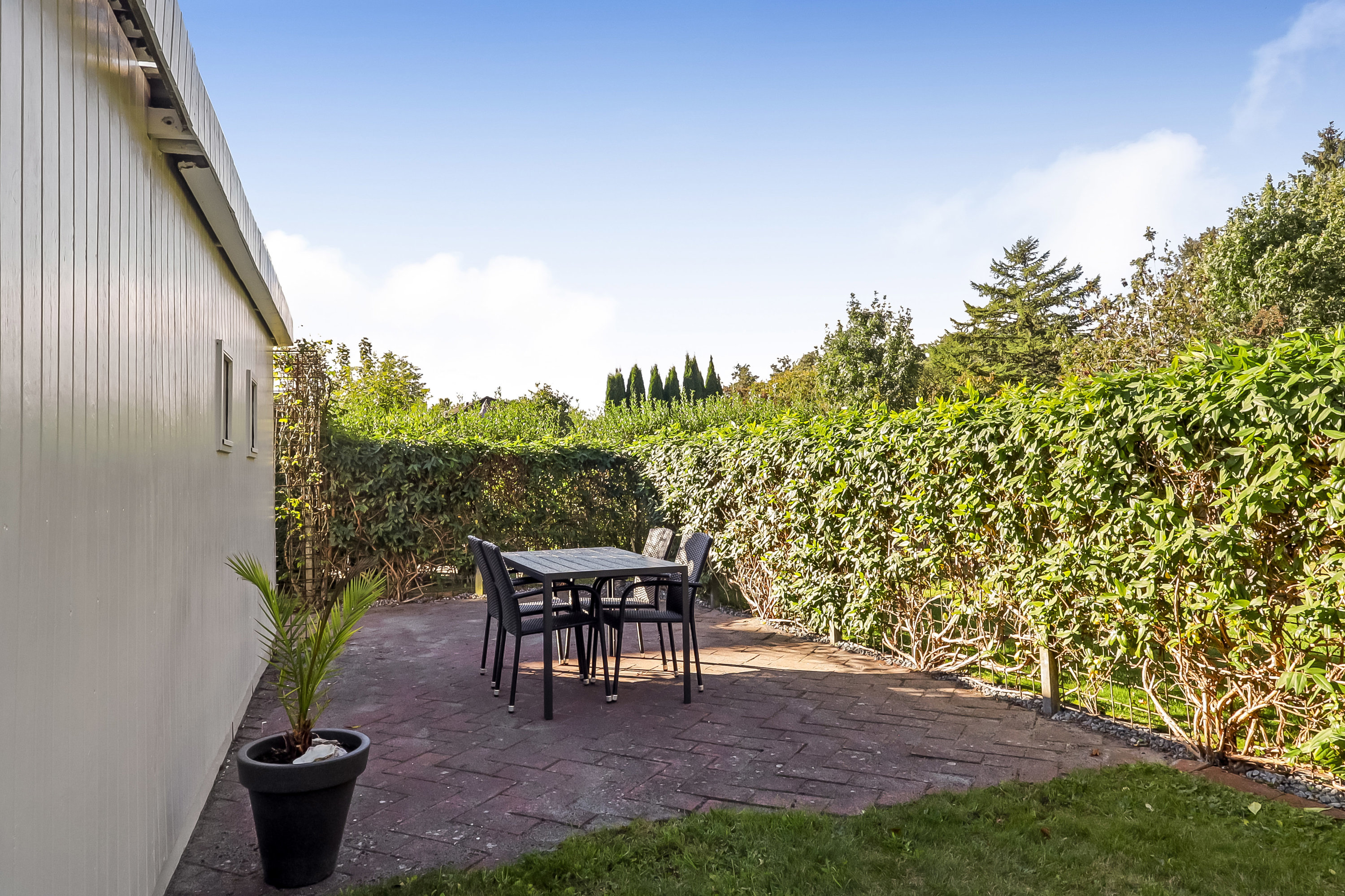 Fremhævet terrasse billede i fuldskærmstilstand. Billede af Kobberbæksvej 29, st.. tv., 5700 Svendborg