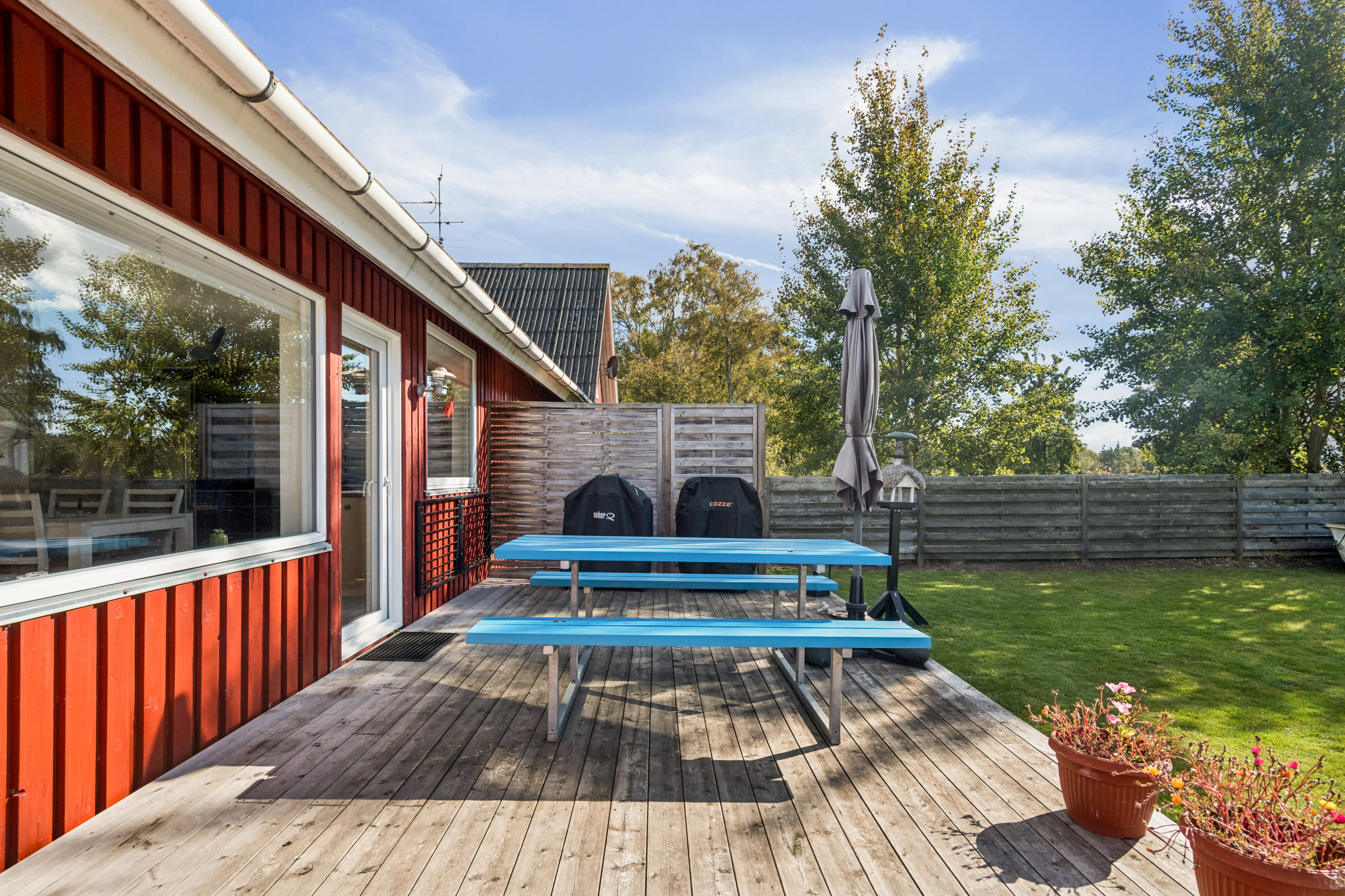 Fremhævet terrasse billede i fuldskærmstilstand. Billede af Vesterø Havnegade 82, Vesterø Havn, 9940 Læsø