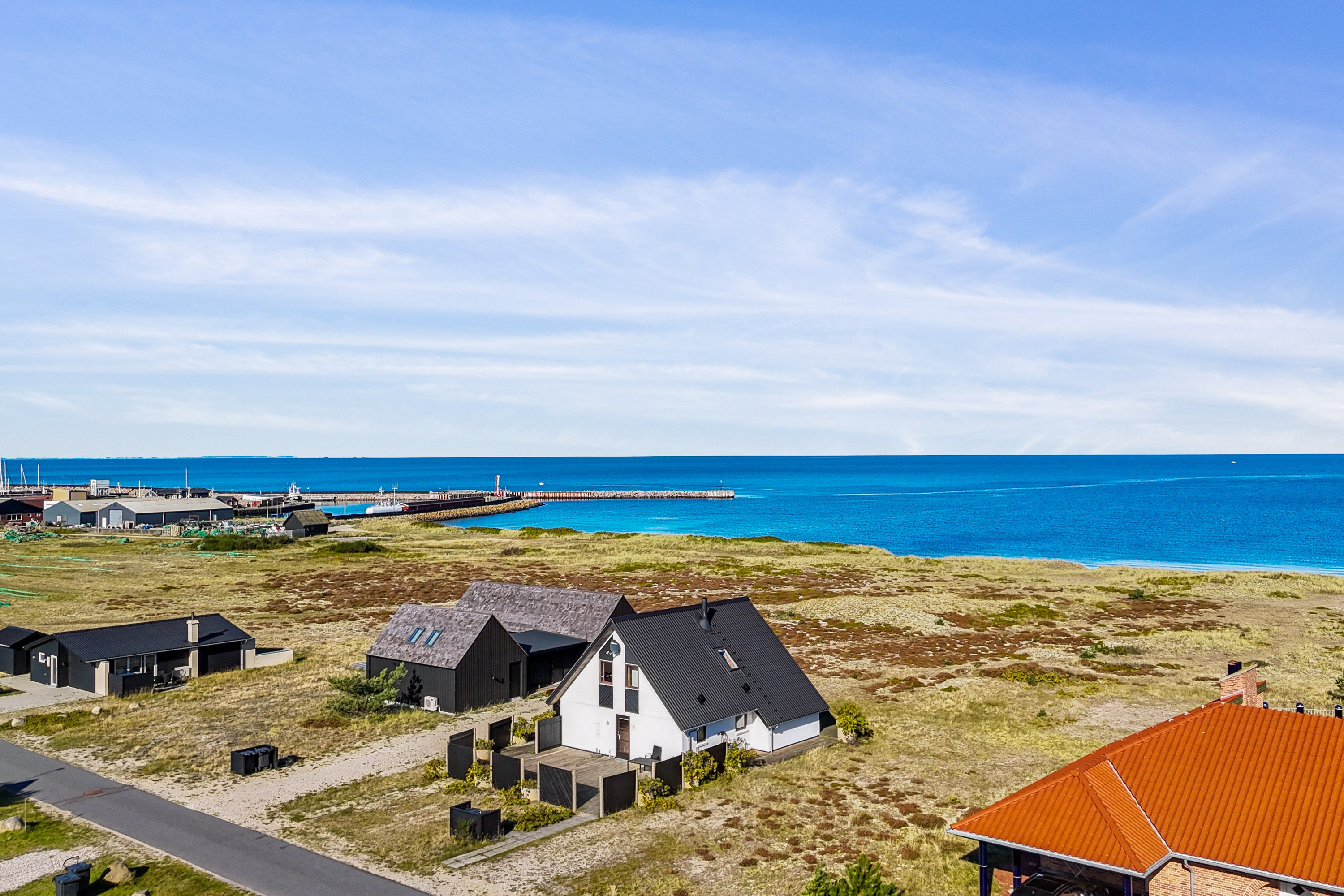 Miniaturebillede 1: luftfoto. Billede af Mågevej 15, Østerby Havn, 9940 Læsø
