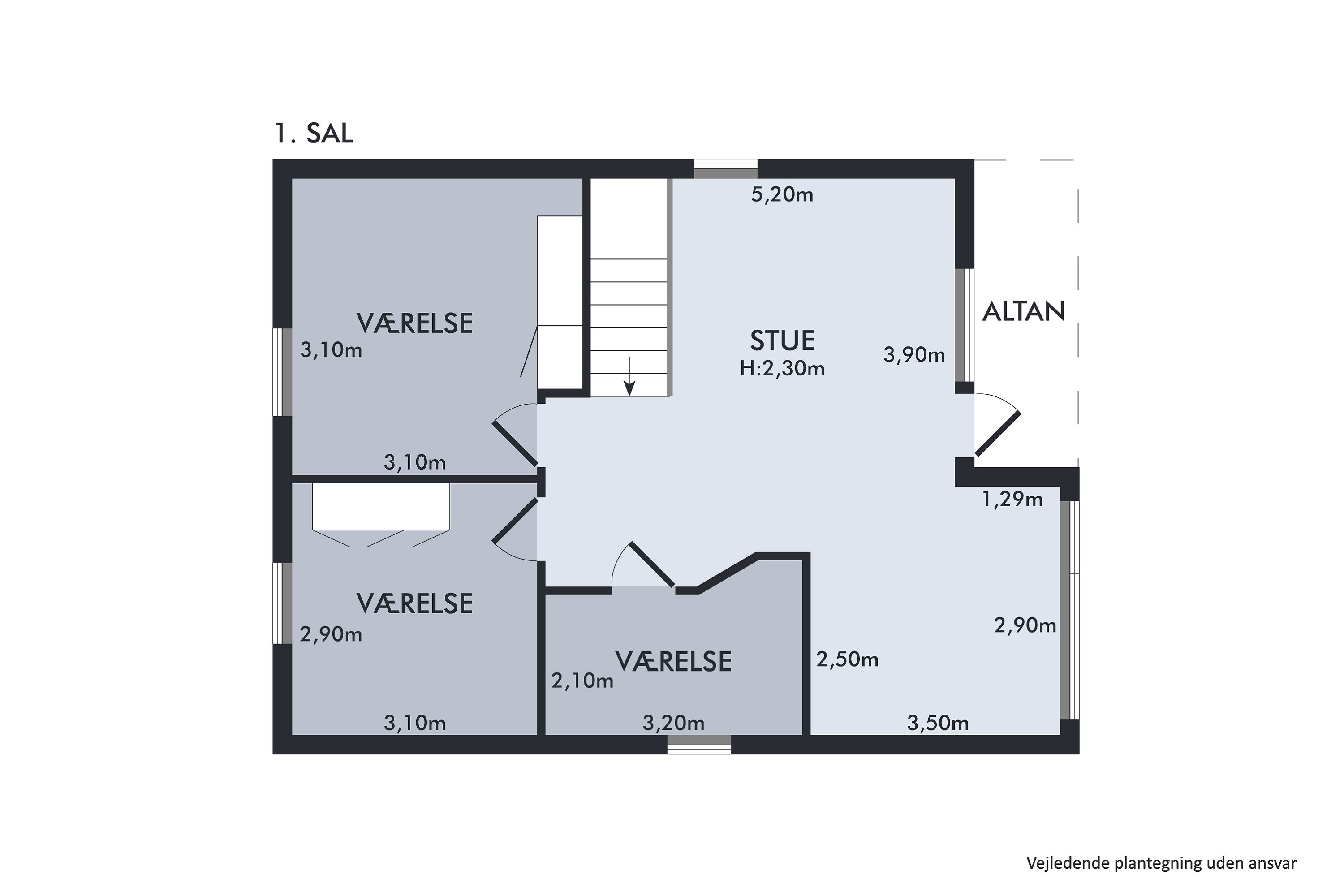 Plantegninger billede af Mågevej 15, Østerby Havn, 9940 Læsø