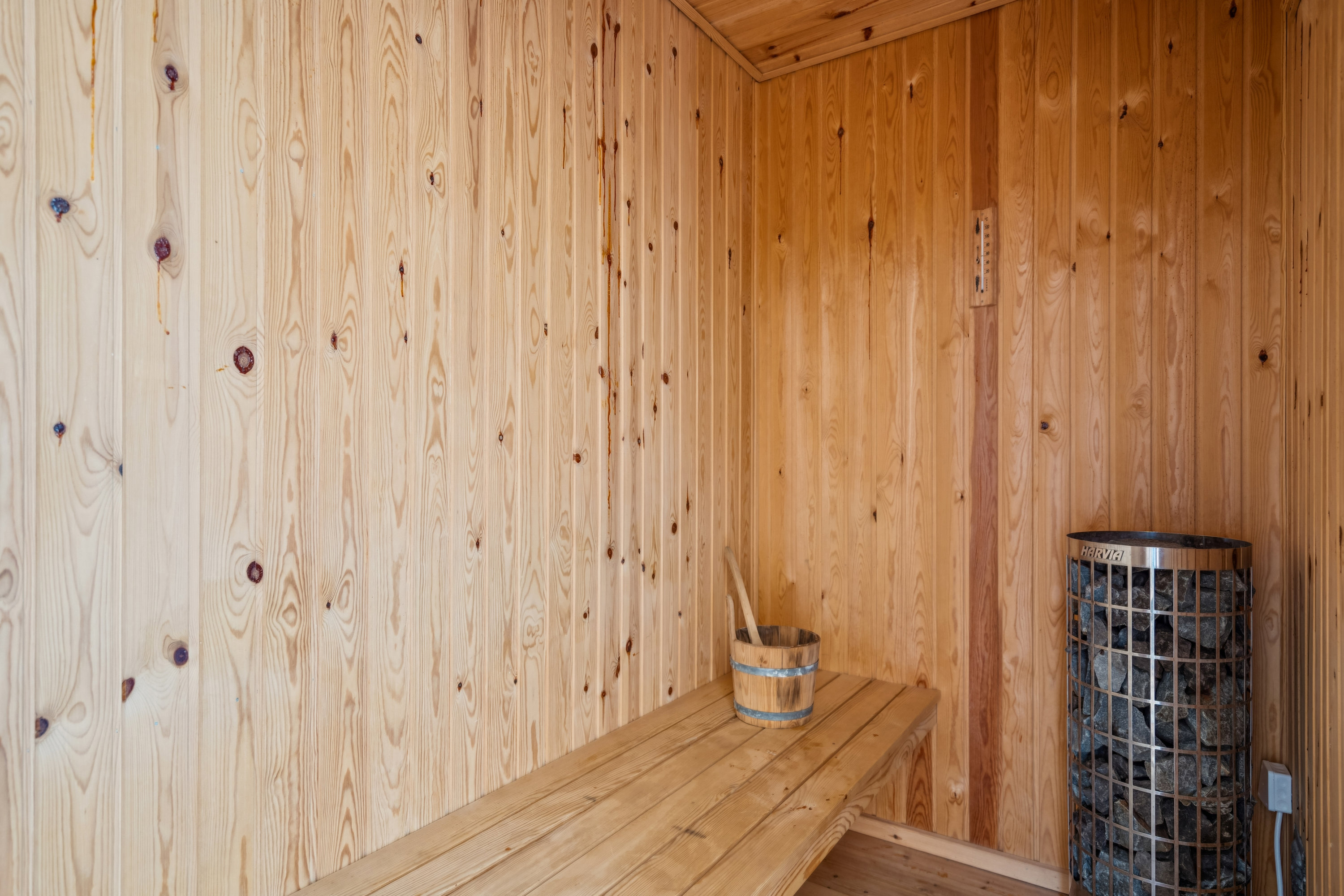 Fremhævet sauna billede i fuldskærmstilstand. Billede af Mågevej 15, Østerby Havn, 9940 Læsø