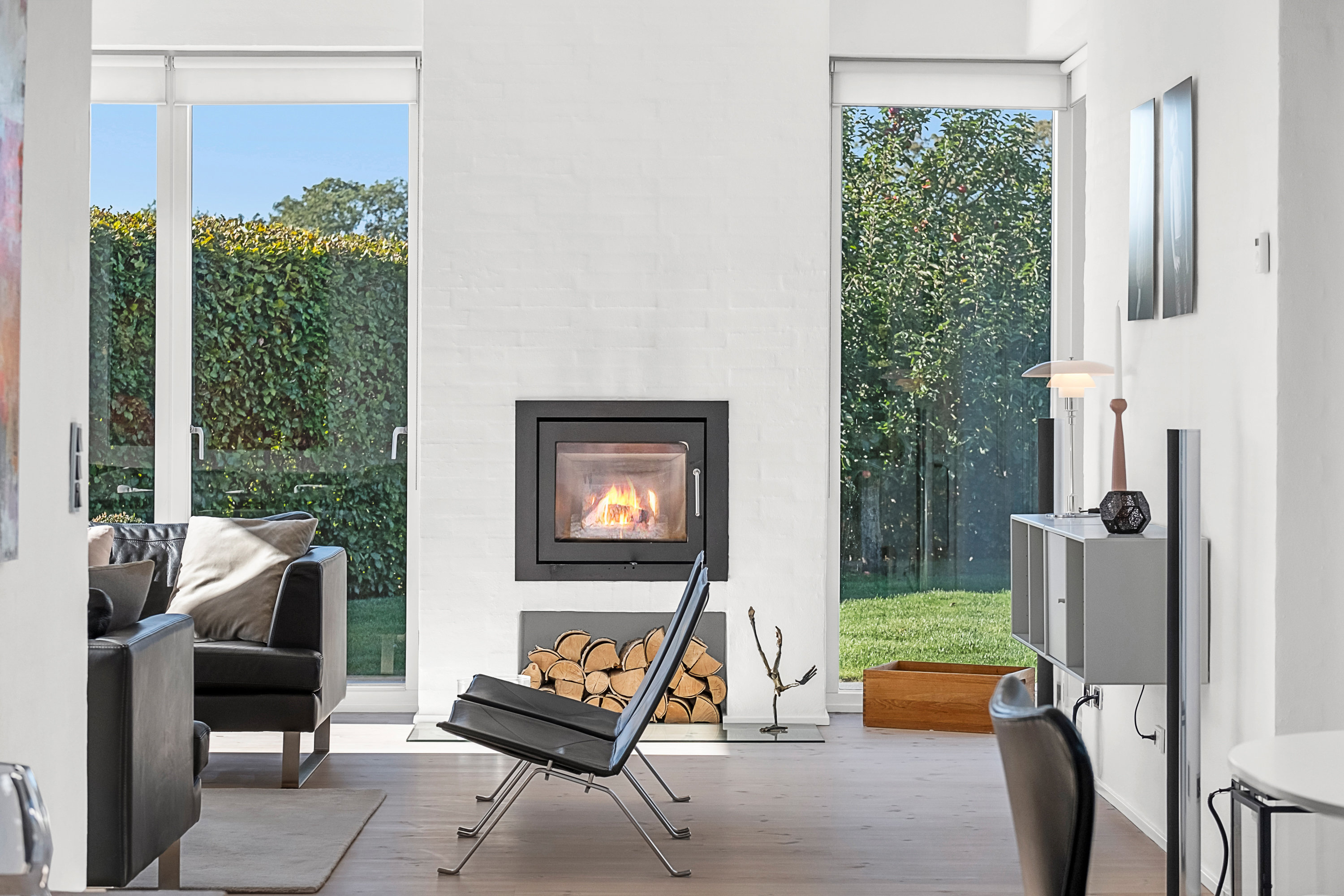 Fremhævet stue billede i fuldskærmstilstand. Billede af Elmehaven 24, 8520 Lystrup