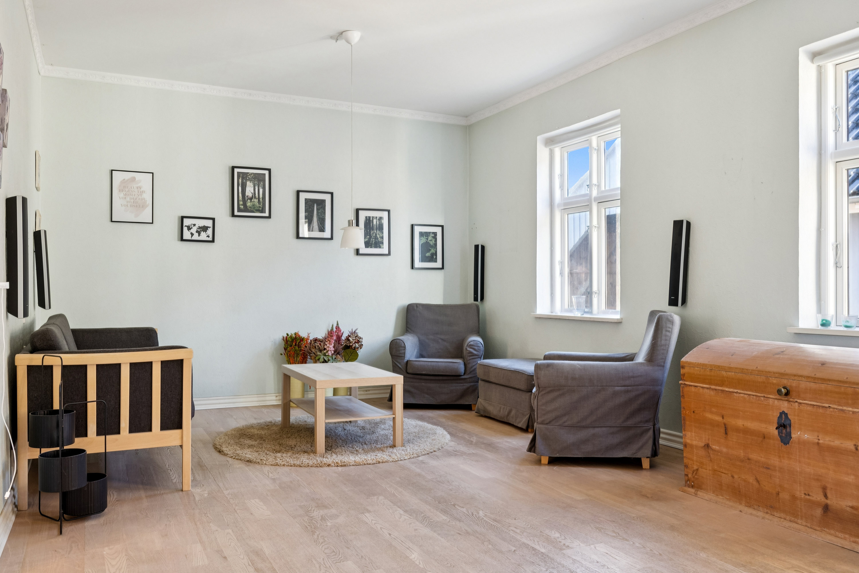 Fremhævet stue billede i fuldskærmstilstand. Billede af Søllingevej 1, Sødinge, 5750 Ringe