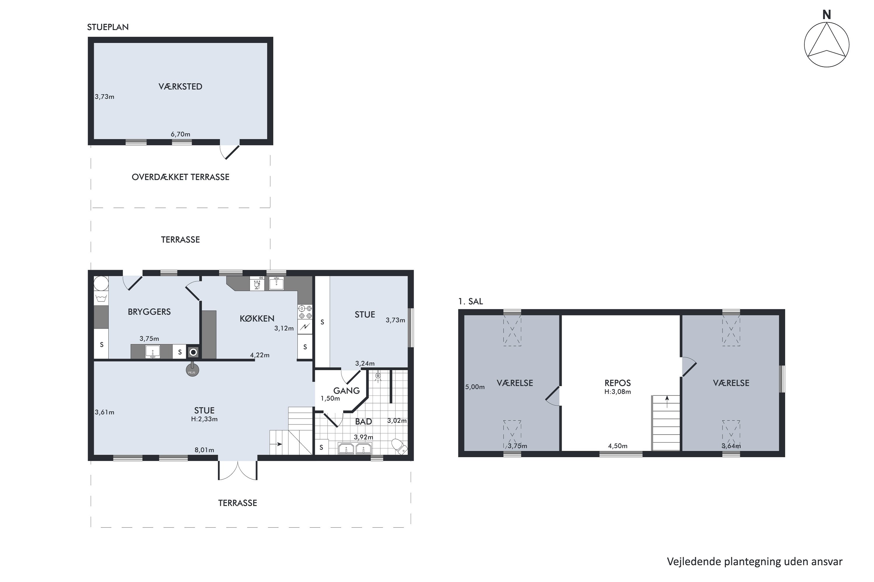 Plantegninger billede af Rudsgade 33, 4291 Ruds Vedby