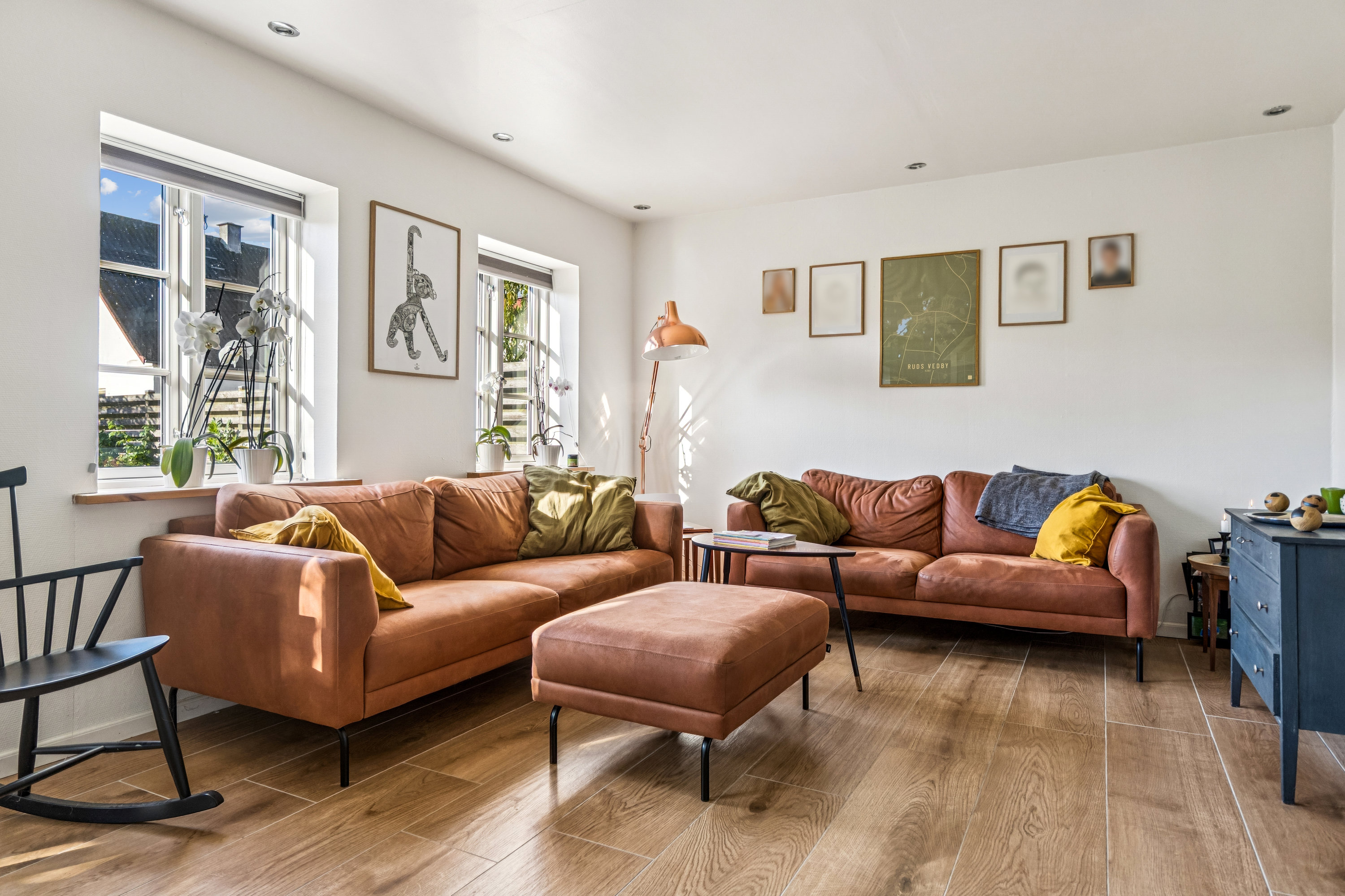 Fremhævet stue billede i fuldskærmstilstand. Billede af Rudsgade 33, 4291 Ruds Vedby