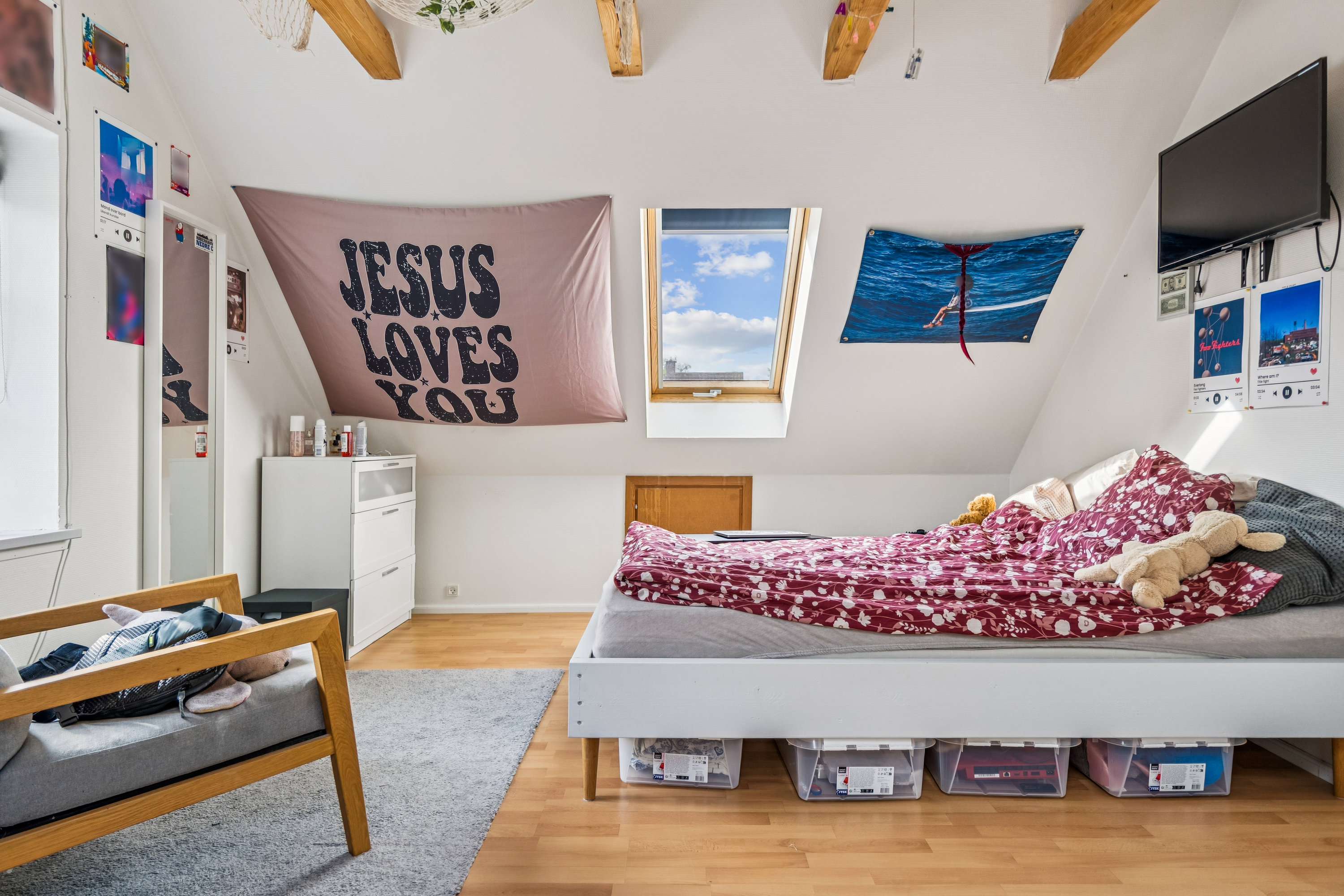 Fremhævet værelse billede i fuldskærmstilstand. Billede af Rudsgade 33, 4291 Ruds Vedby