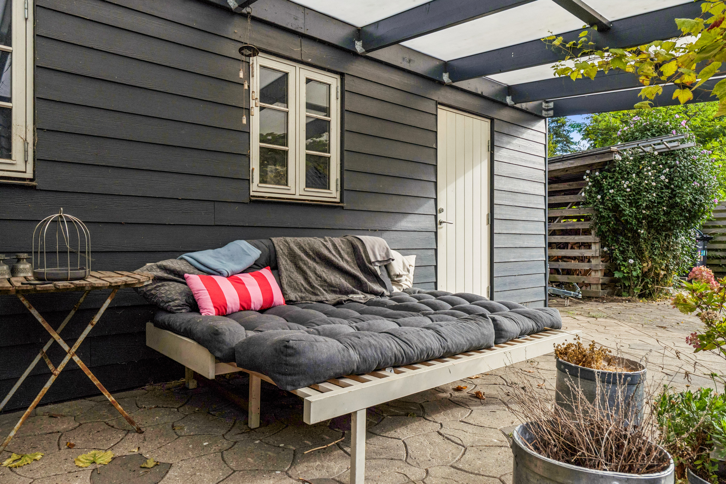 Fremhævet terrasse billede i fuldskærmstilstand. Billede af Rudsgade 33, 4291 Ruds Vedby