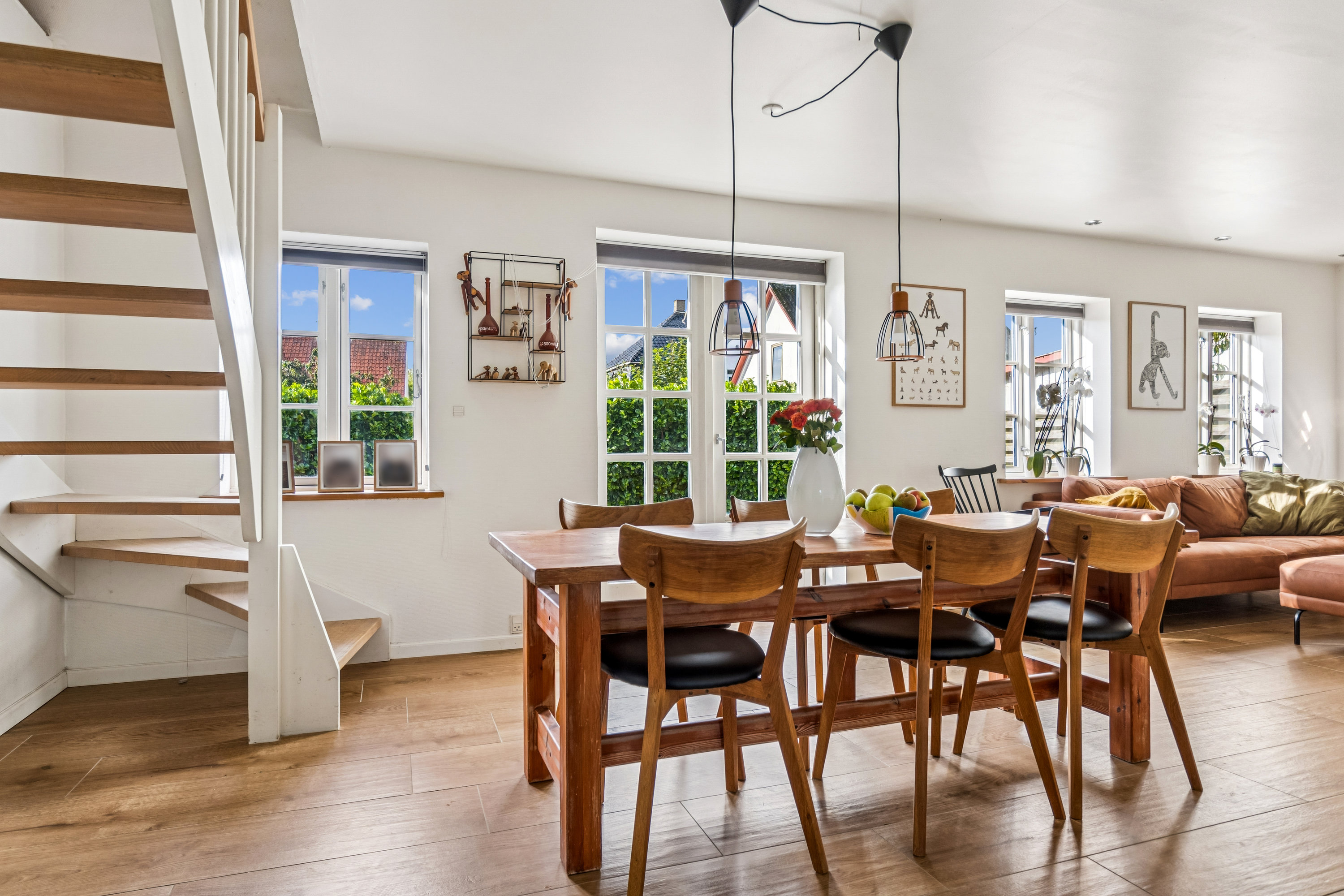 Fremhævet stue billede i fuldskærmstilstand. Billede af Rudsgade 33, 4291 Ruds Vedby