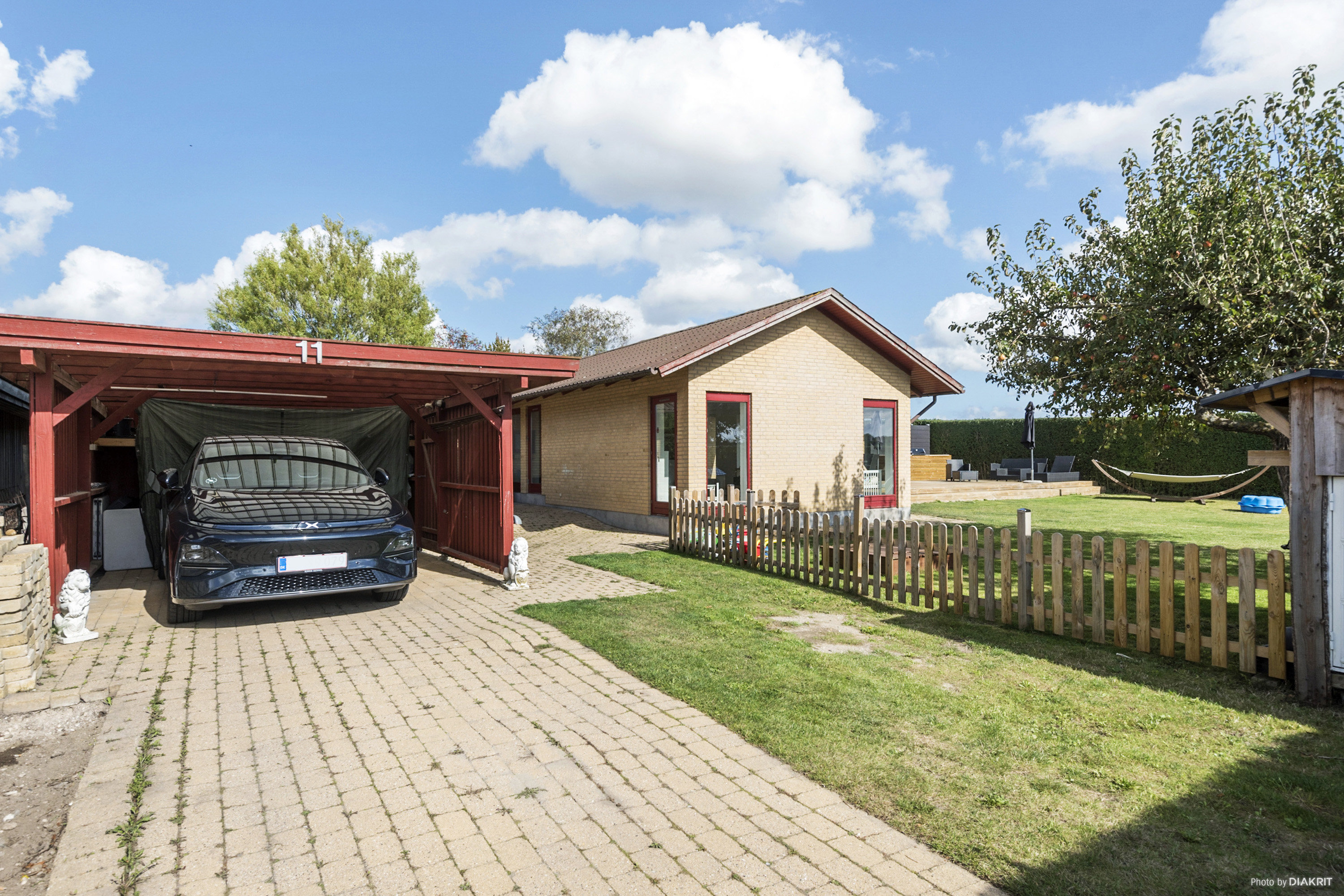 Fremhævet ejendommen billede i fuldskærmstilstand. Billede af Lærkevænget 11, Ejby, 4623 Lille Skensved