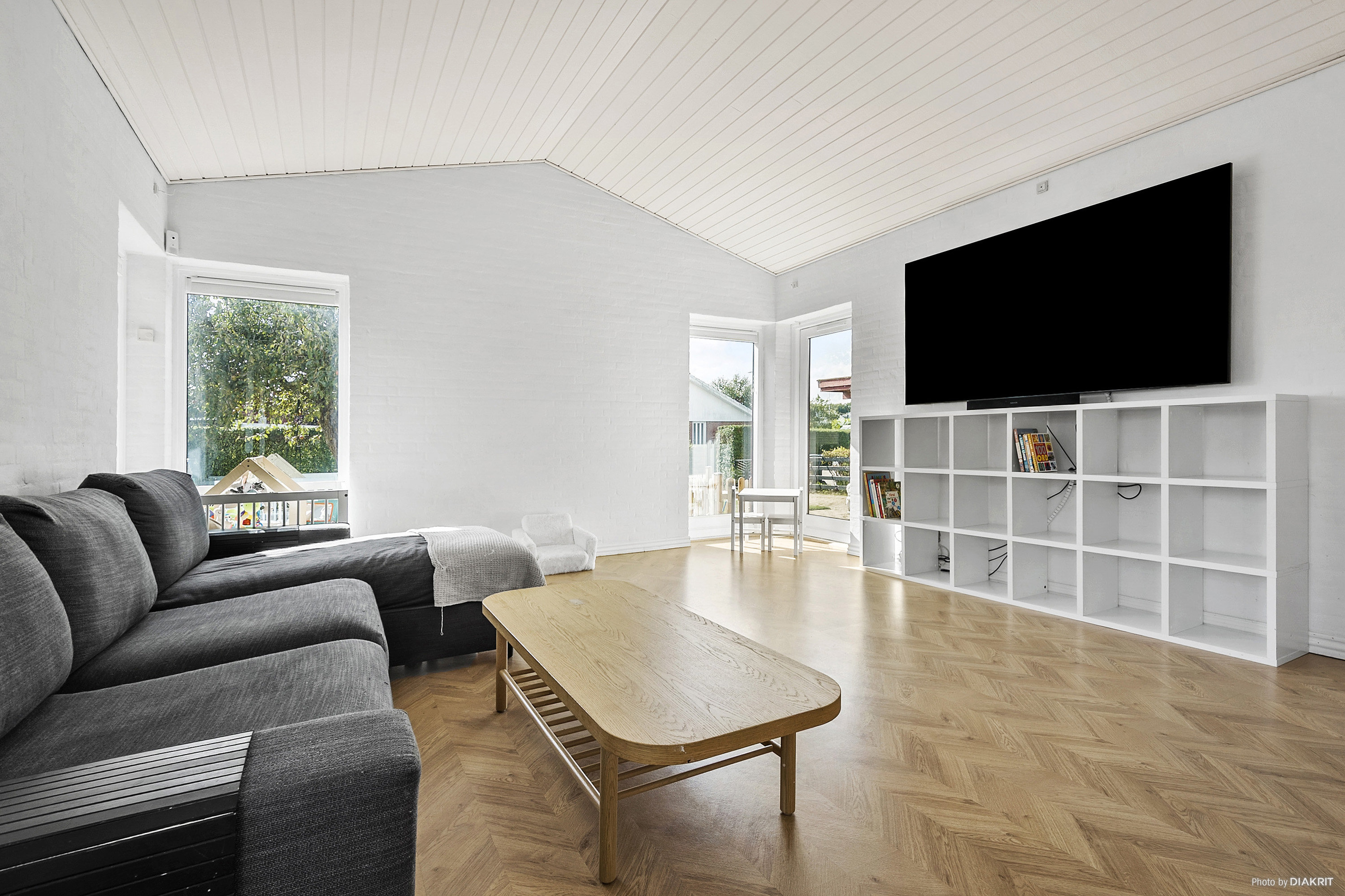 Villa: Stue på Lærkevænget 11, Ejby, 4623 Lille Skensved