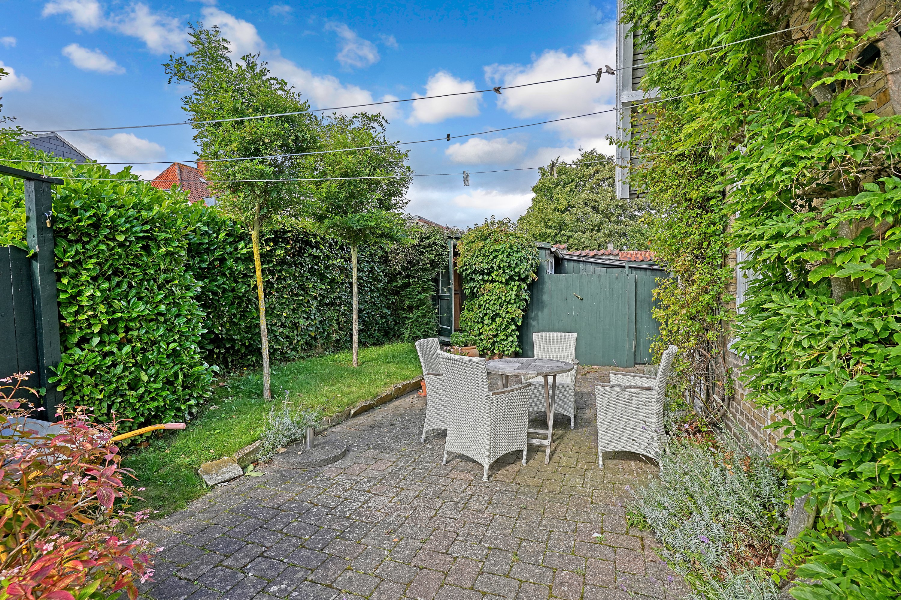 Fremhævet terrasse billede i fuldskærmstilstand. Billede af Marienlyst Alle 15B, 3000 Helsingør