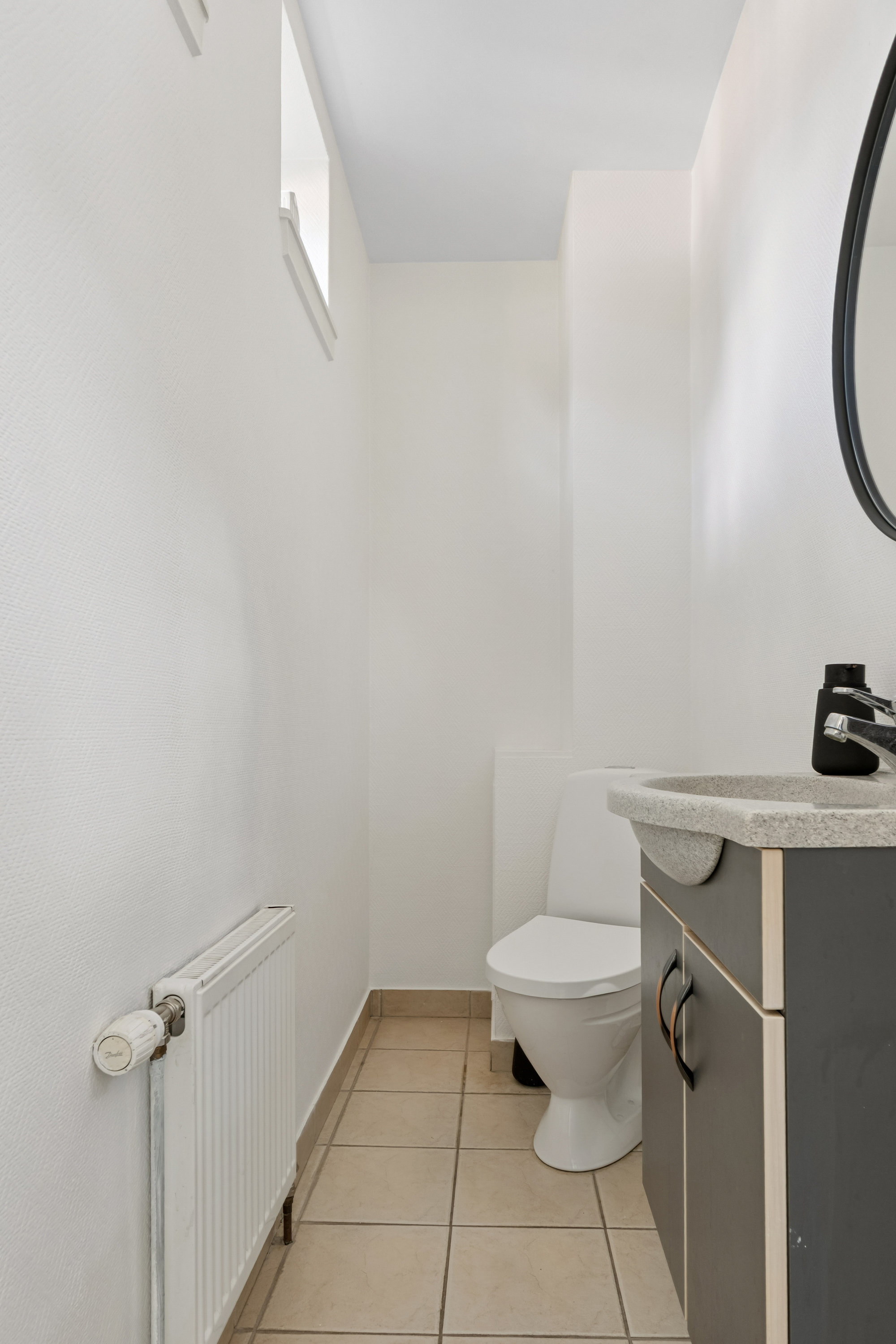 Fremhævet badeværelse billede i fuldskærmstilstand. Billede af Tuborgvej 9, 4281 Gørlev