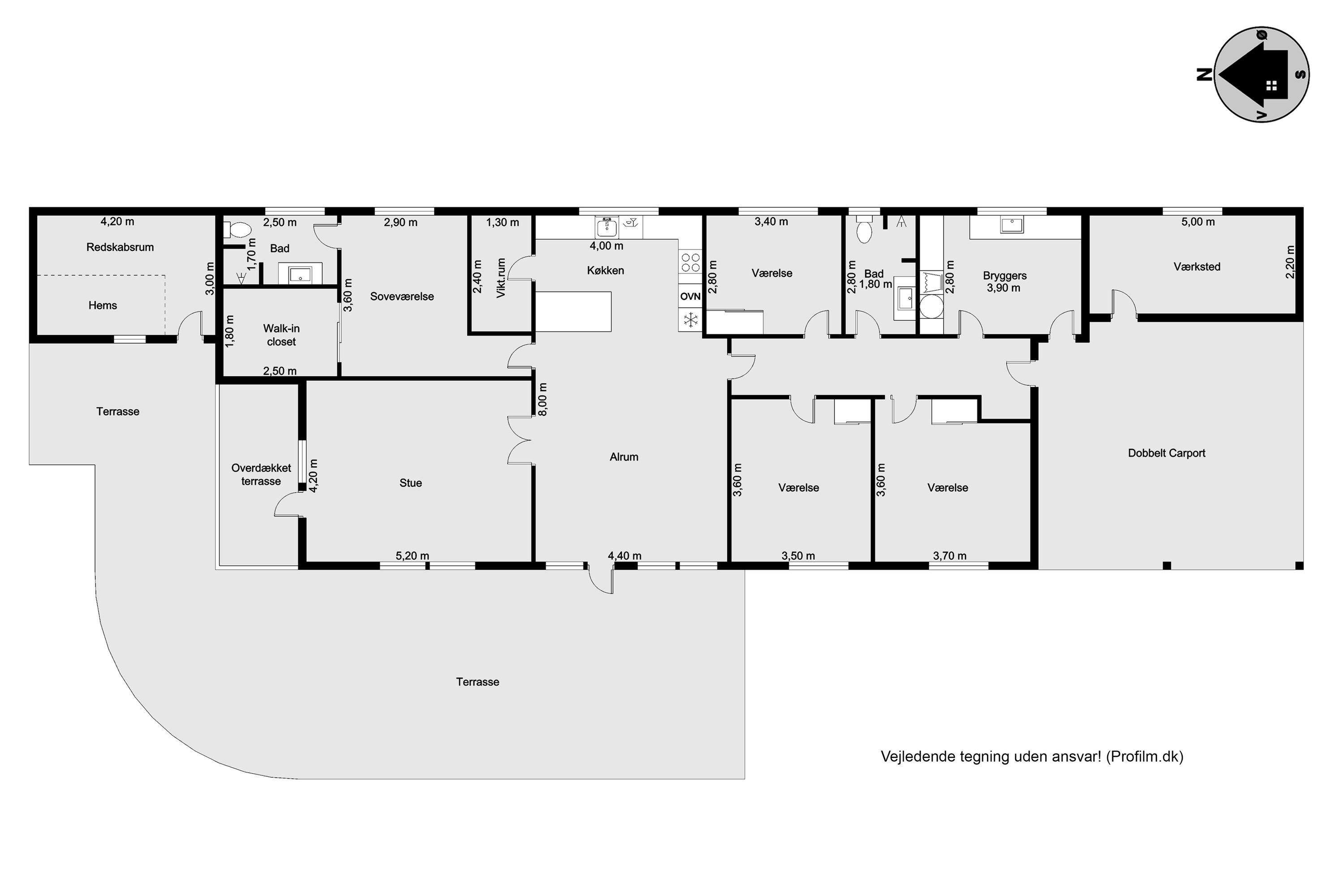 Plantegninger billede af Kusken 14, Mejrup, 7500 Holstebro