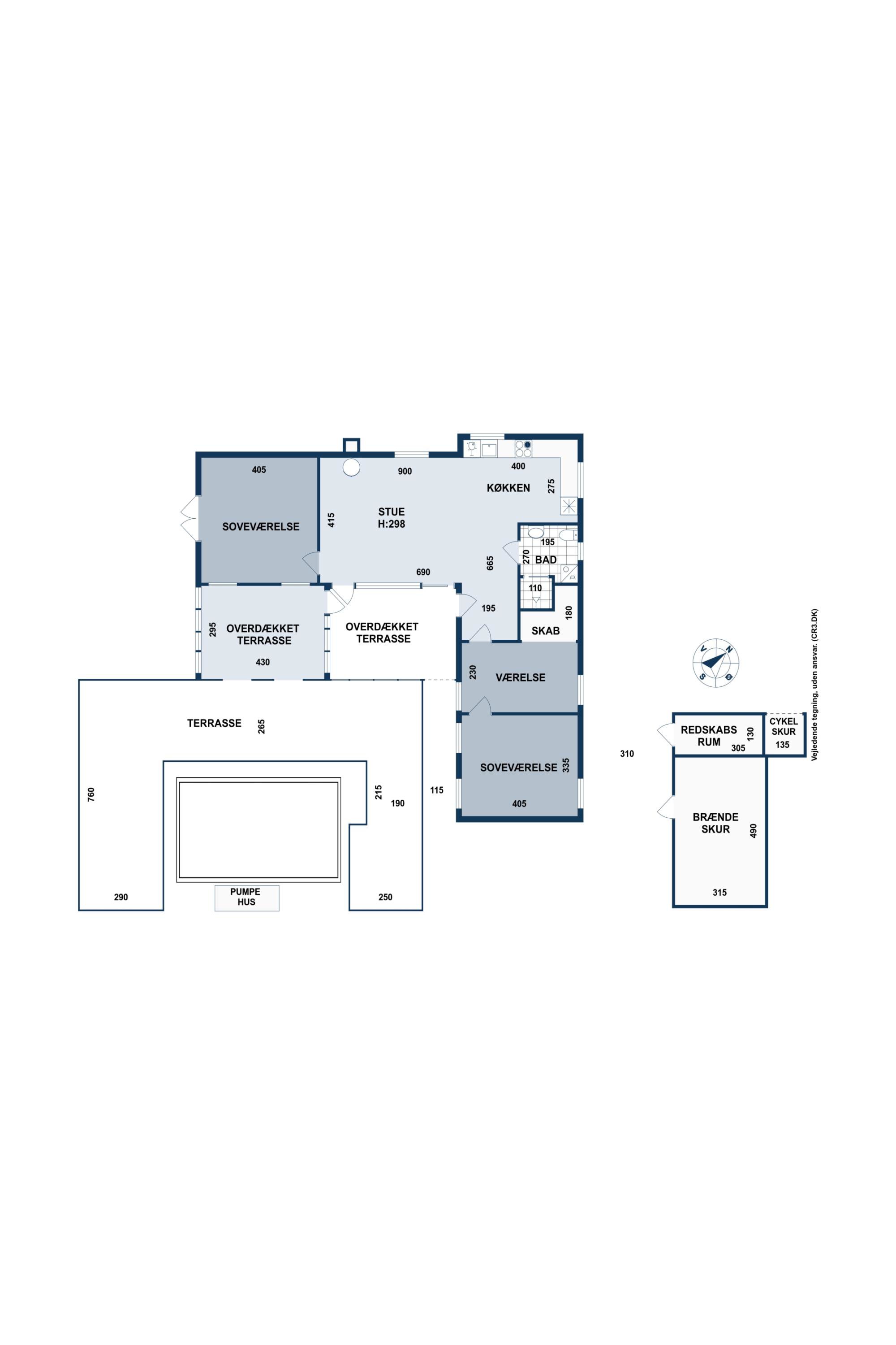 Plantegninger billede af Ulriksvej 10, Dalby Huse, 3630 Jægerspris