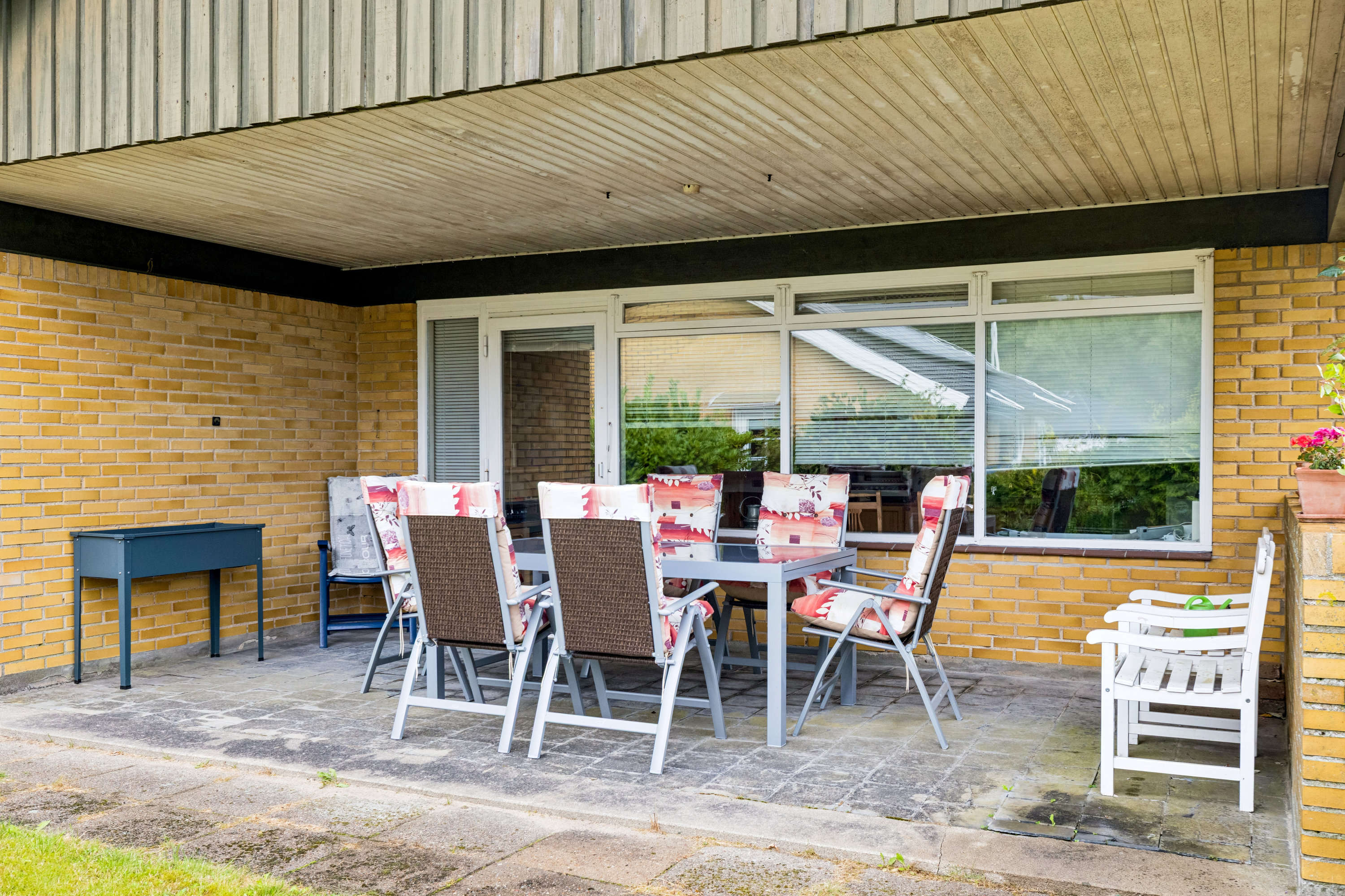 Fremhævet terrasse billede i fuldskærmstilstand. Billede af Bakkesvinget 14, 6340 Kruså