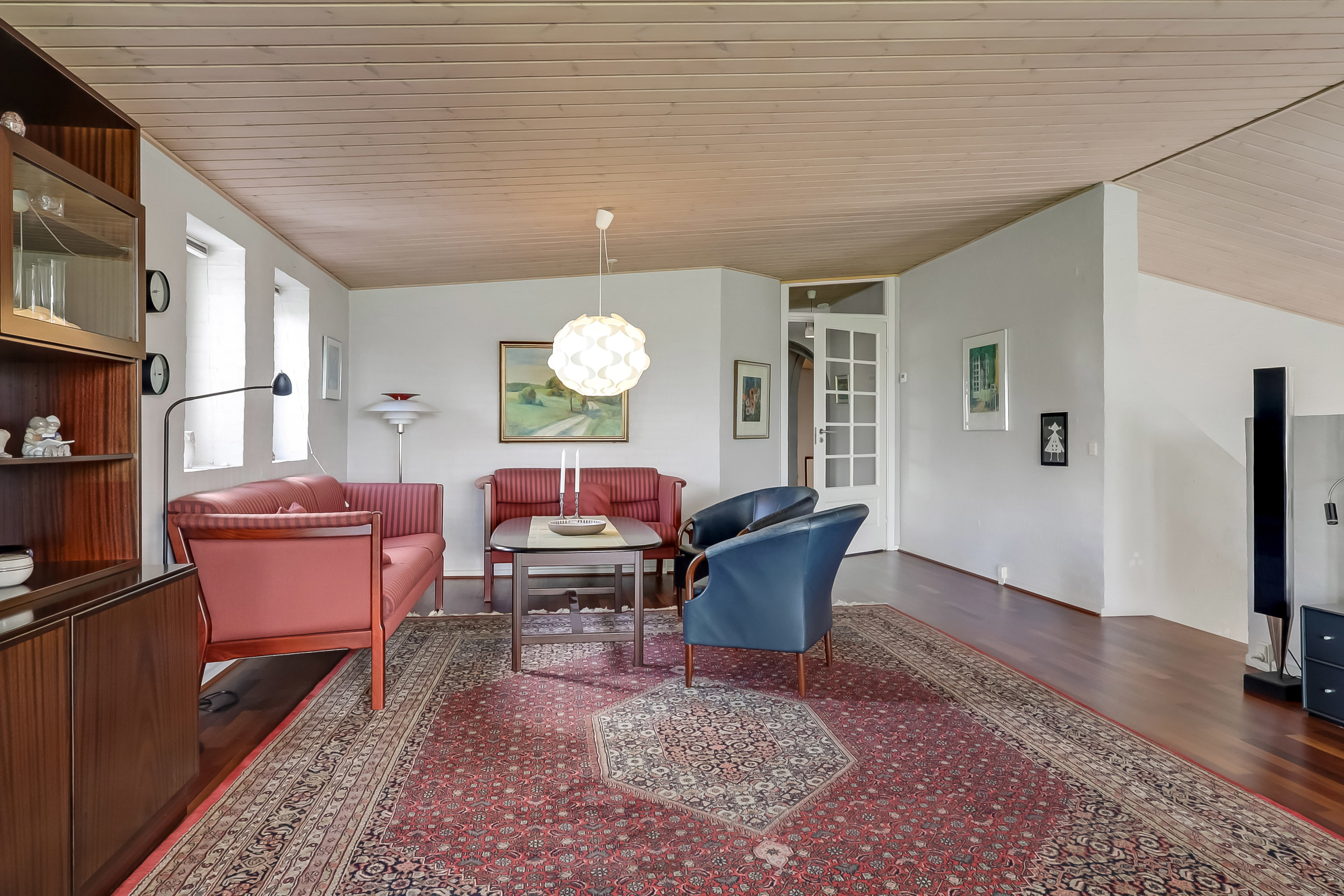 Fremhævet stue billede i fuldskærmstilstand. Billede af Tordenskjoldsvej 26, Tåsinge, 5700 Svendborg