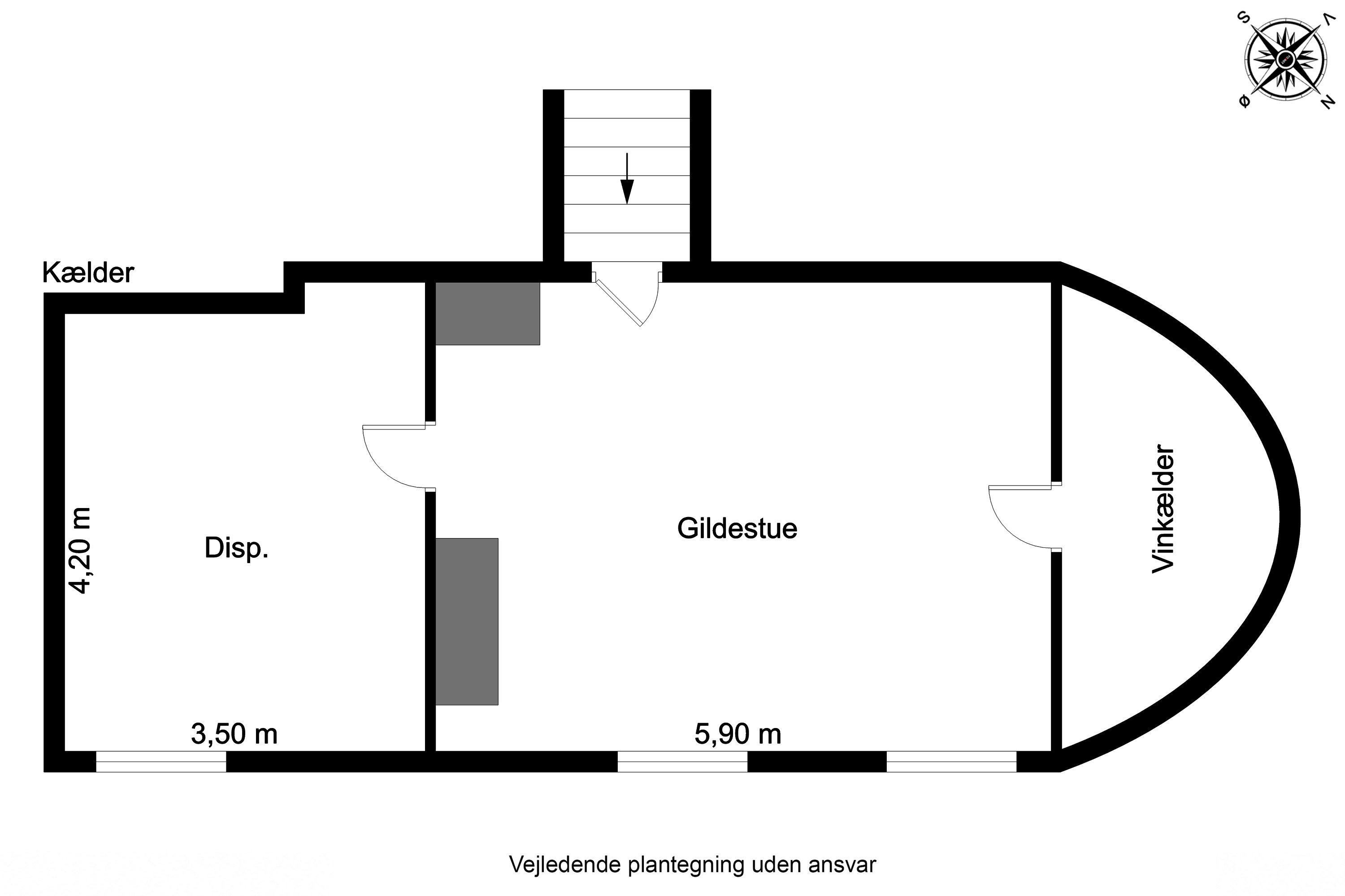 Plantegninger billede af Tordenskjoldsvej 26, Tåsinge, 5700 Svendborg