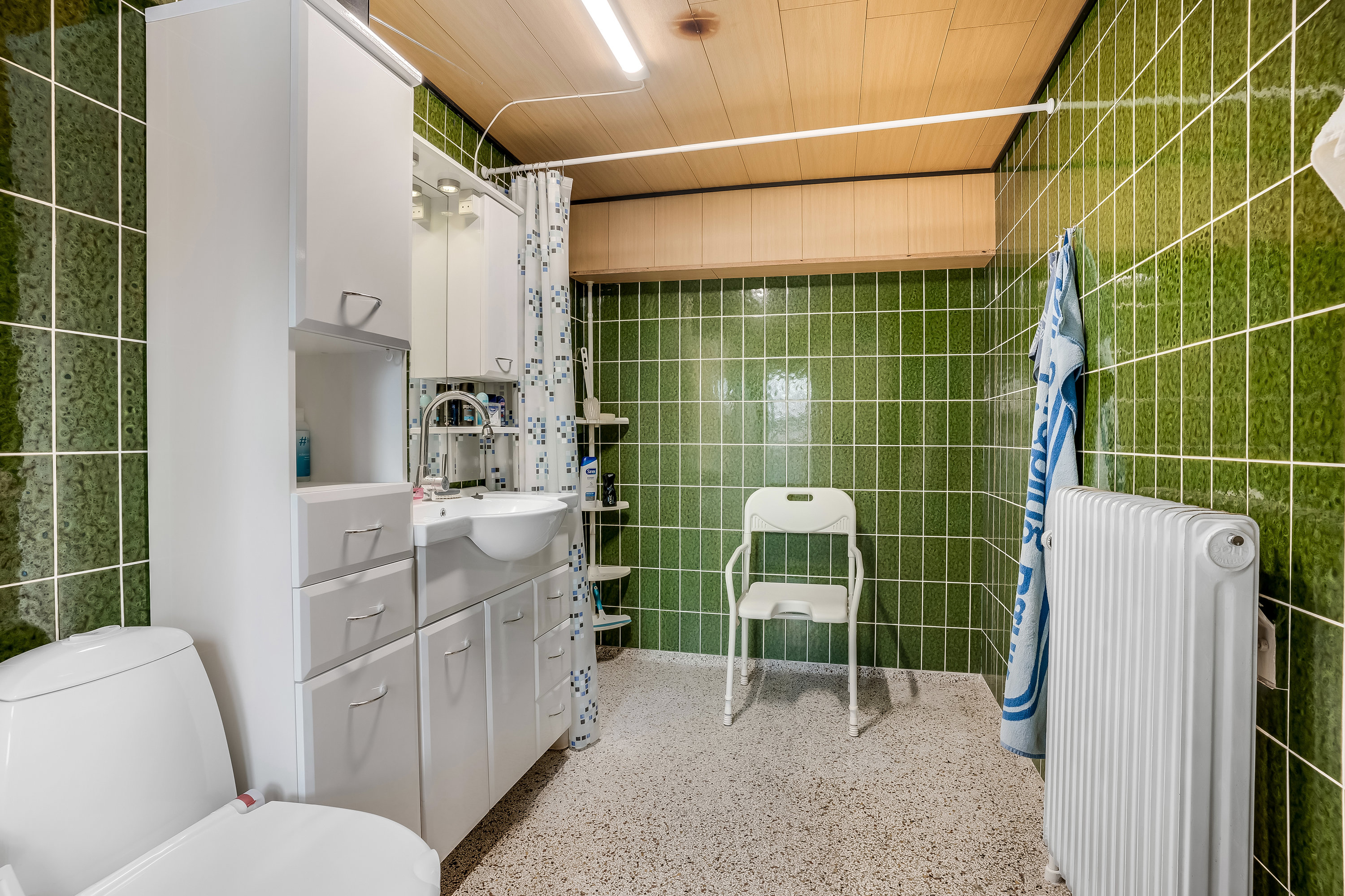 Fremhævet badeværelse billede i fuldskærmstilstand. Billede af Bredgade 74, 6940 Lem St