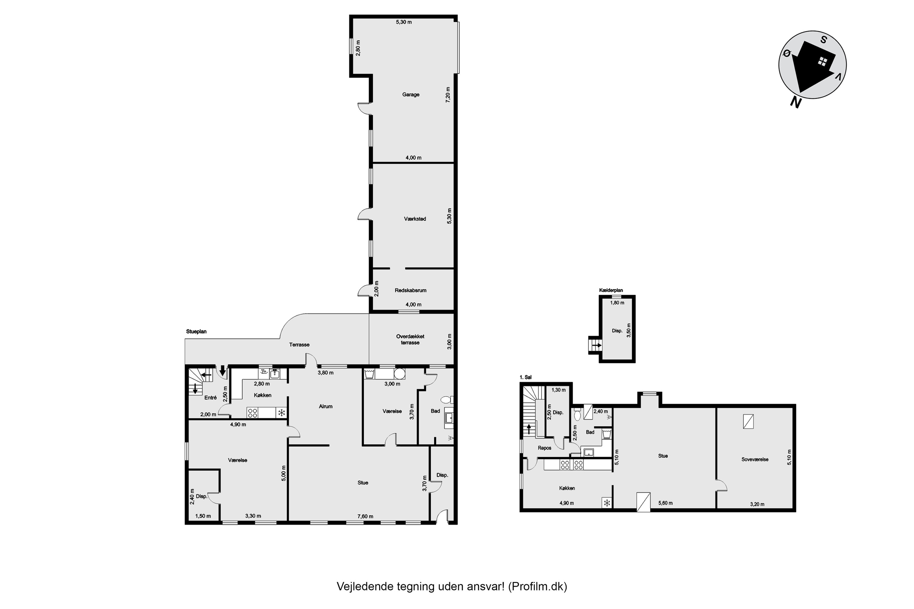 Plantegninger billede af Bredgade 74, 6940 Lem St