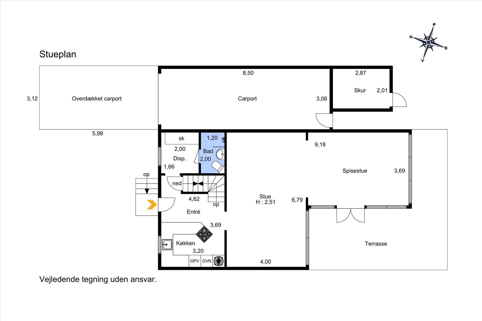 Plantegninger billede af Jydeskær 12, 2770 Kastrup