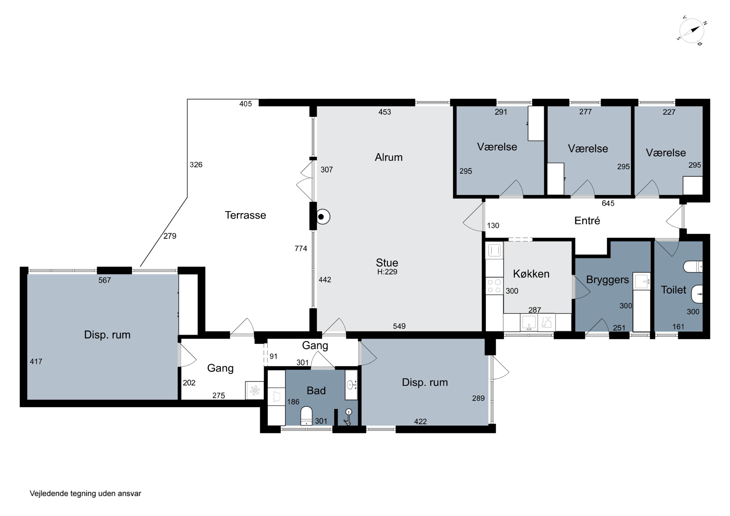 Plantegninger billede af Trannisvej 12, 6040 Egtved