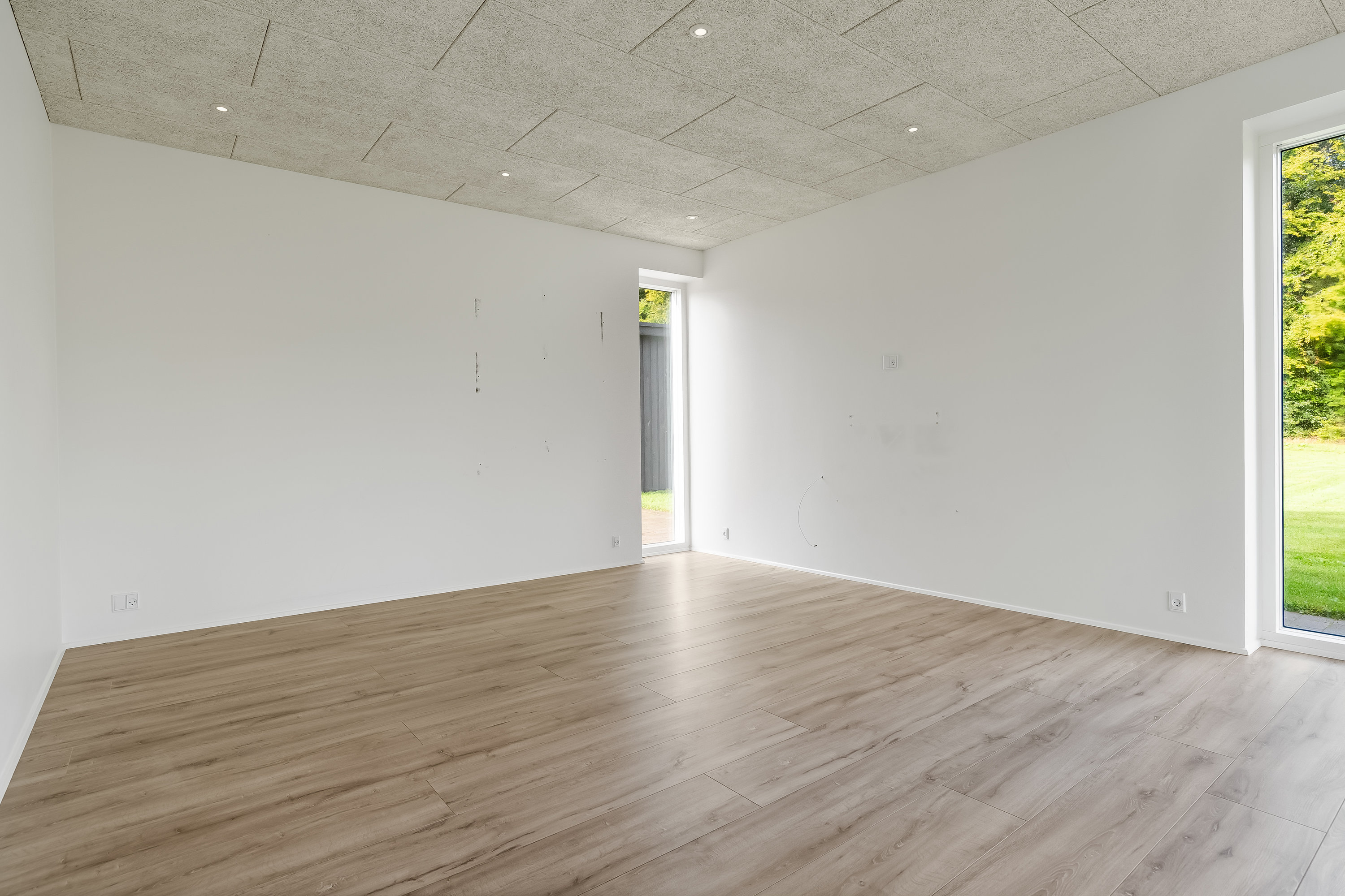 Fremhævet stue billede i fuldskærmstilstand. Billede af Under Bøgen 2, Halgårde, 7500 Holstebro