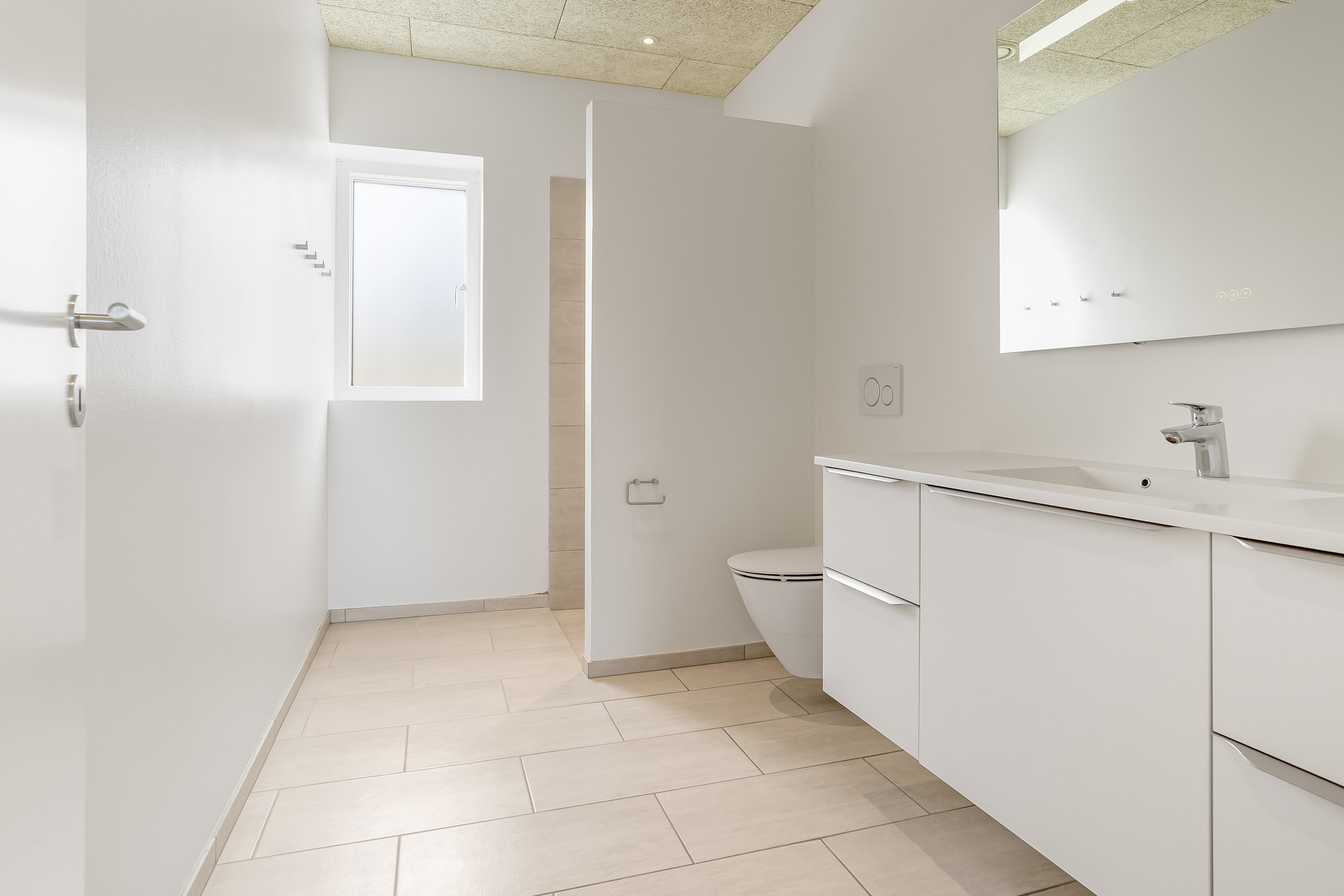 Fremhævet badeværelse billede i fuldskærmstilstand. Billede af Under Bøgen 2, Halgårde, 7500 Holstebro