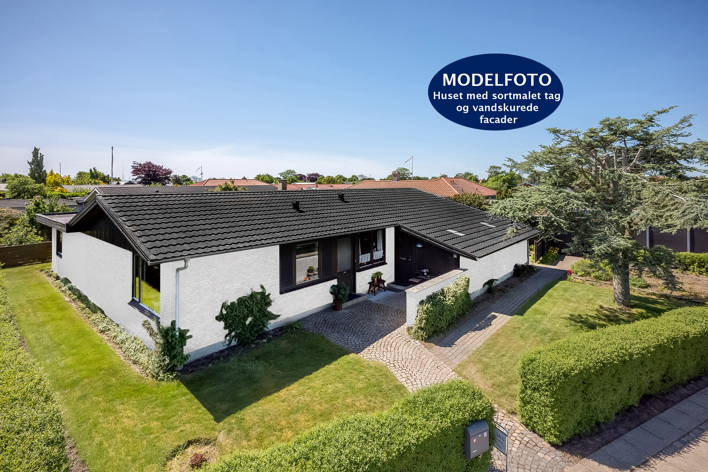 Miniaturebillede 1: ejendommen. Billede af Alkjærhøj 18, 6950 Ringkøbing