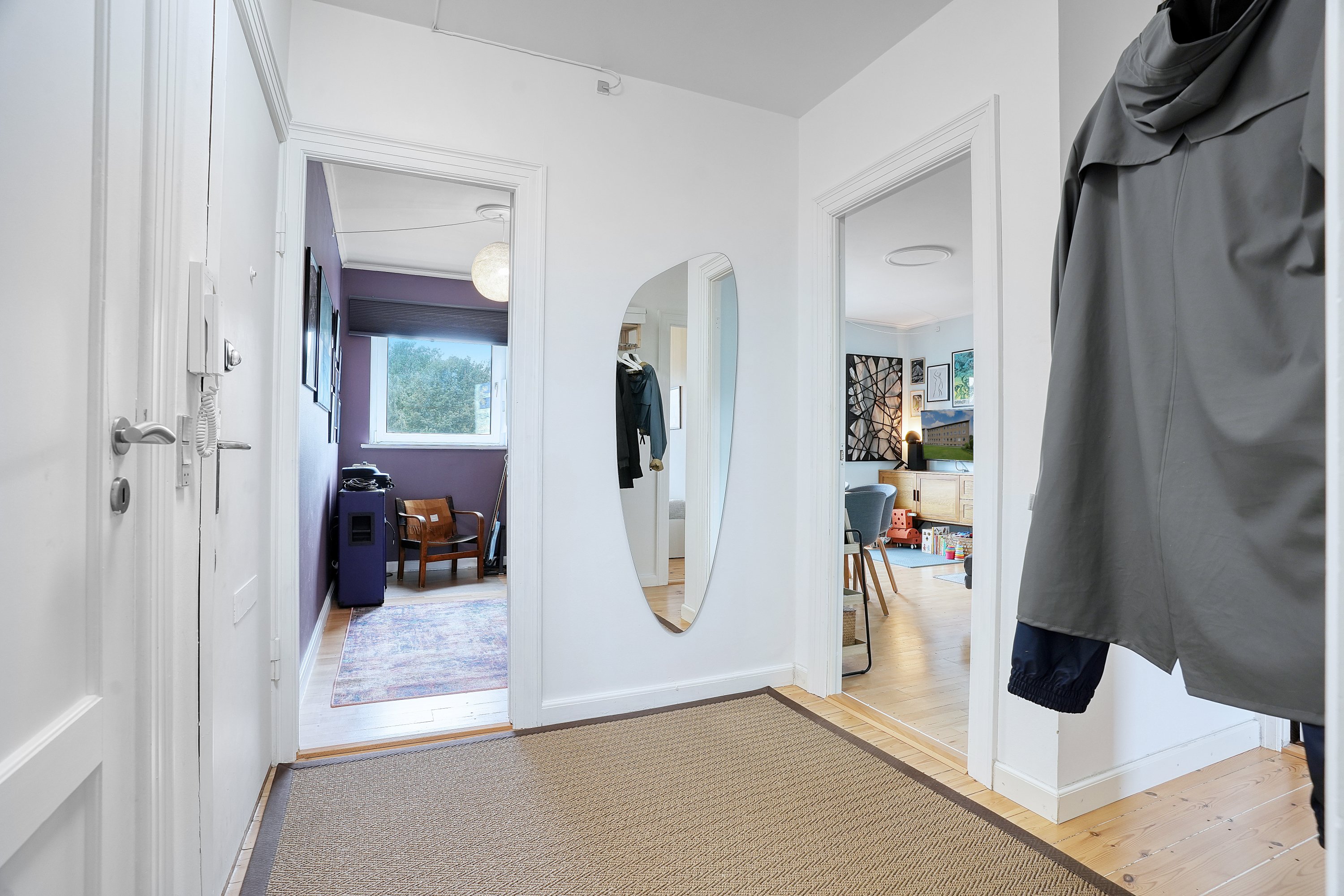 Fremhævet entré billede i fuldskærmstilstand. Billede af Vigerslevvej 305, 1. tv., 2500 Valby