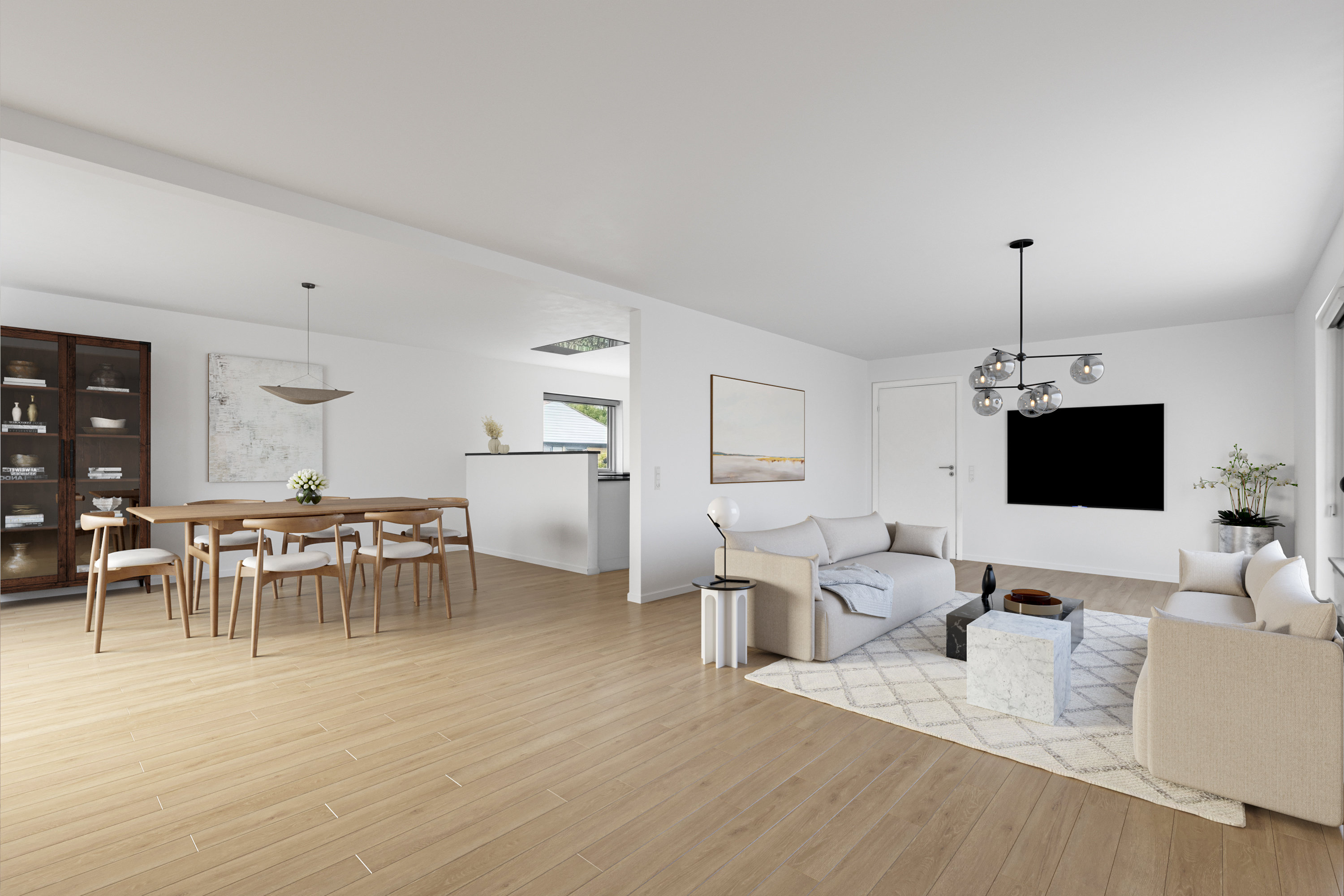 Fremhævet køkken alrum billede i fuldskærmstilstand. Billede af Skovvejen 39, 8740 Brædstrup