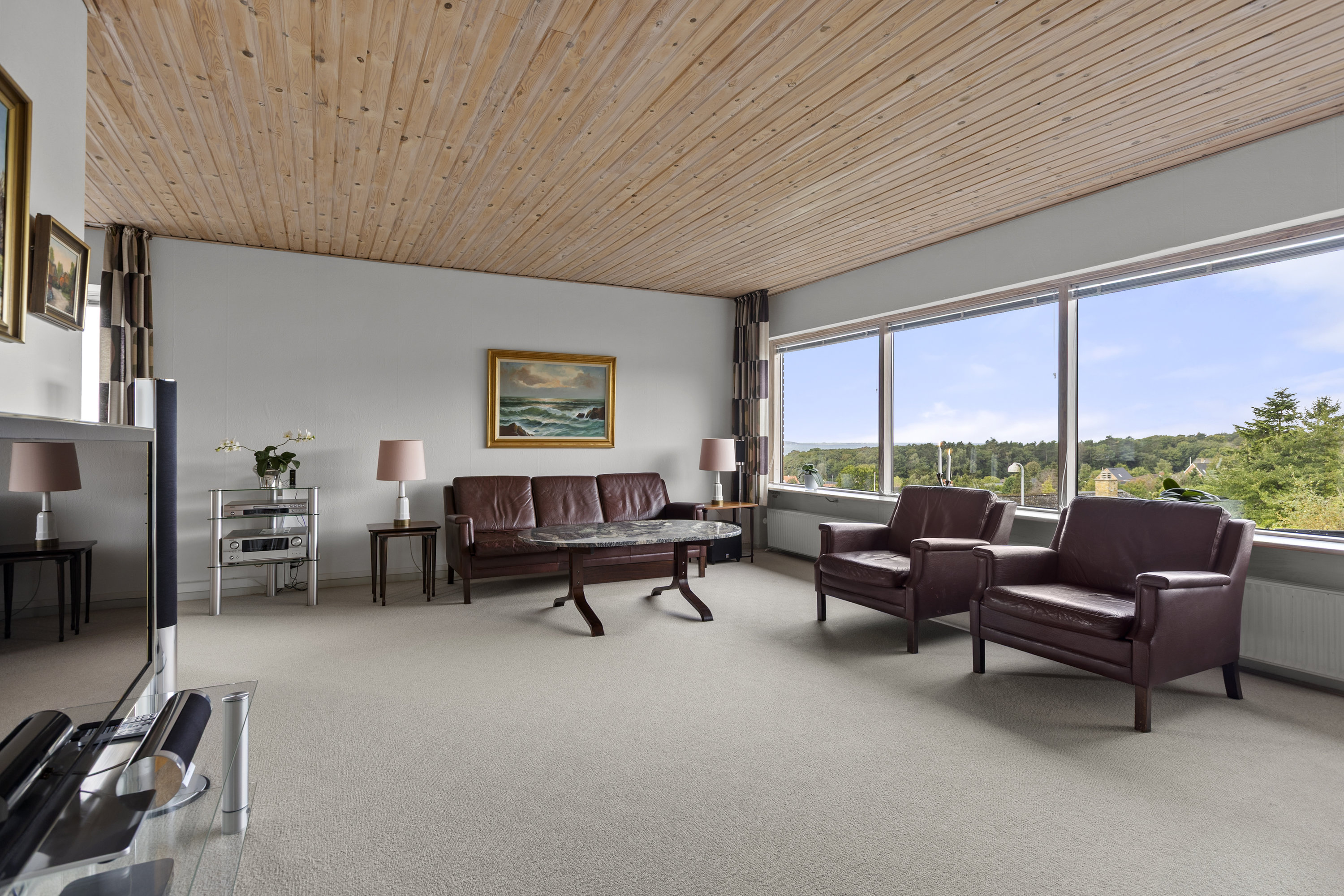 Fremhævet stue billede i fuldskærmstilstand. Billede af Bøgebakken 10, 4400 Kalundborg