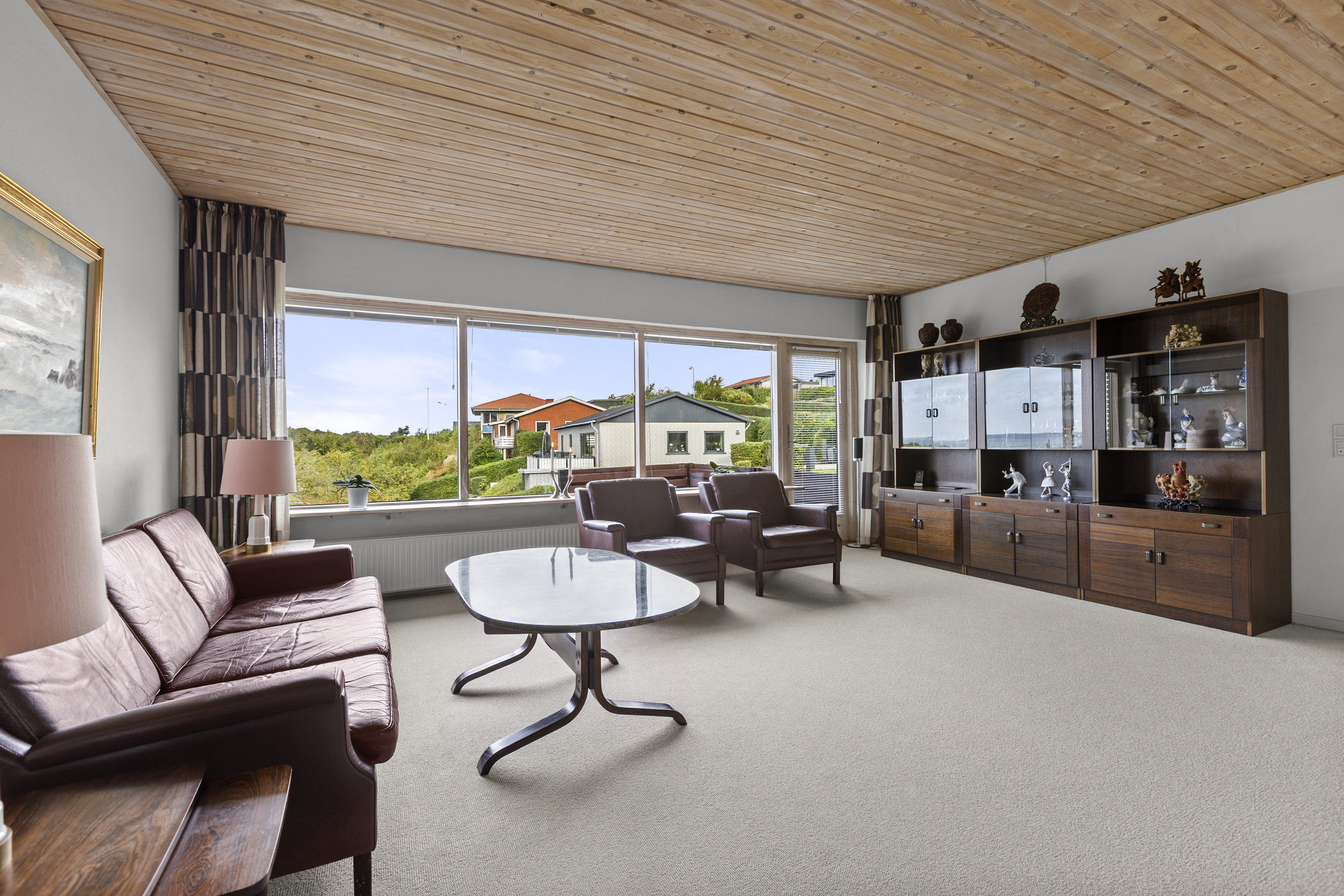 Fremhævet stue billede i fuldskærmstilstand. Billede af Bøgebakken 10, 4400 Kalundborg