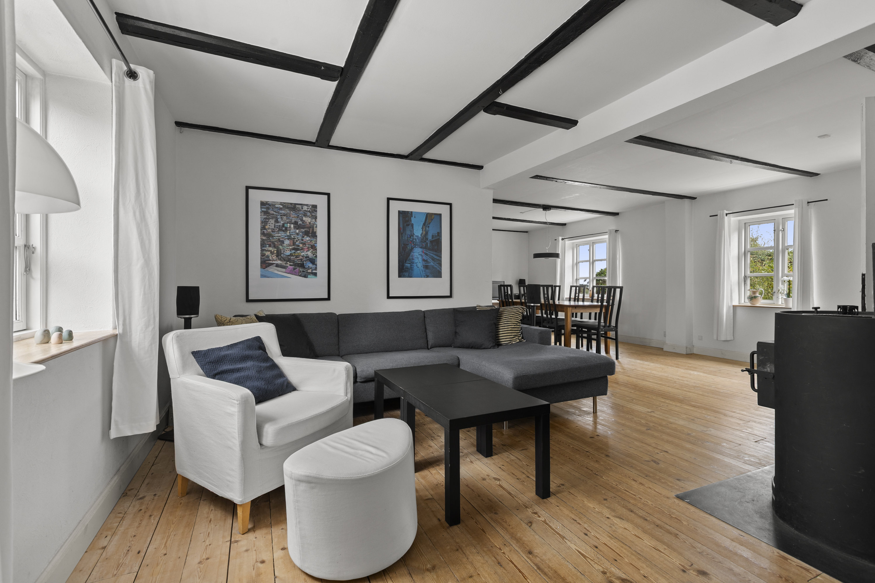 Fremhævet stue billede i fuldskærmstilstand. Billede af Gåsetoftevej 66, 4400 Kalundborg