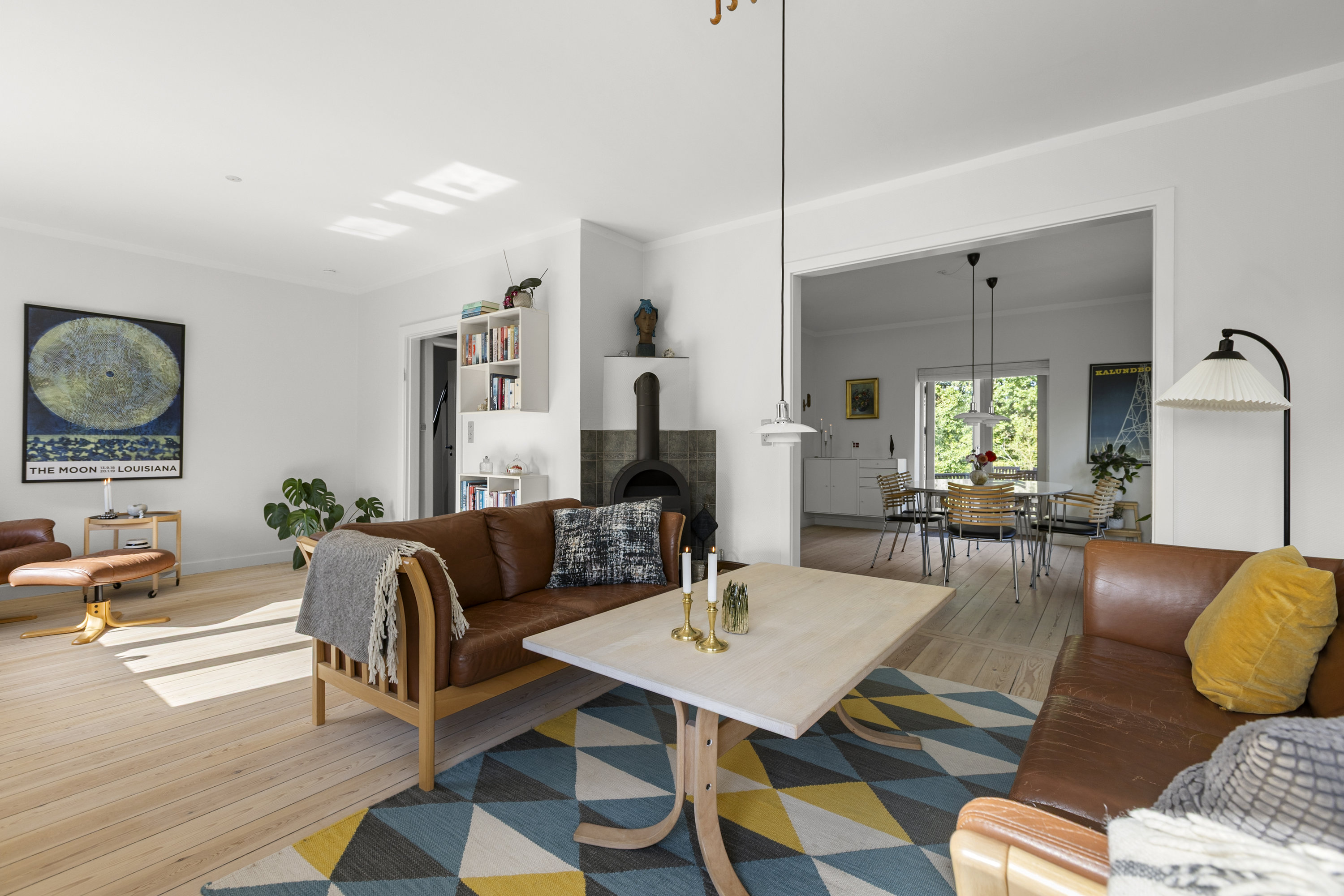 Fremhævet stue billede i fuldskærmstilstand. Billede af Lundemarken 42, 4400 Kalundborg