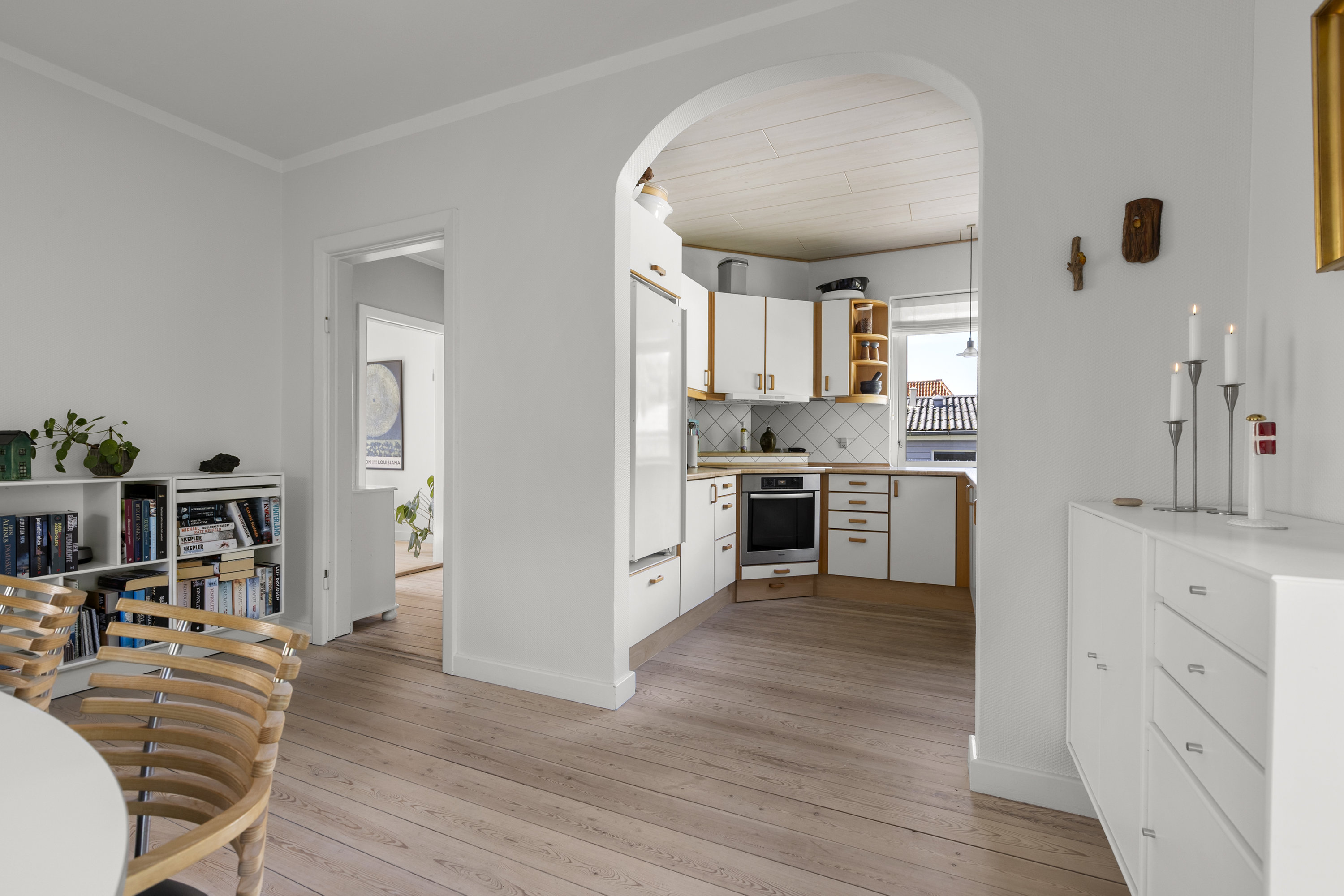 Fremhævet køkken billede i fuldskærmstilstand. Billede af Lundemarken 42, 4400 Kalundborg