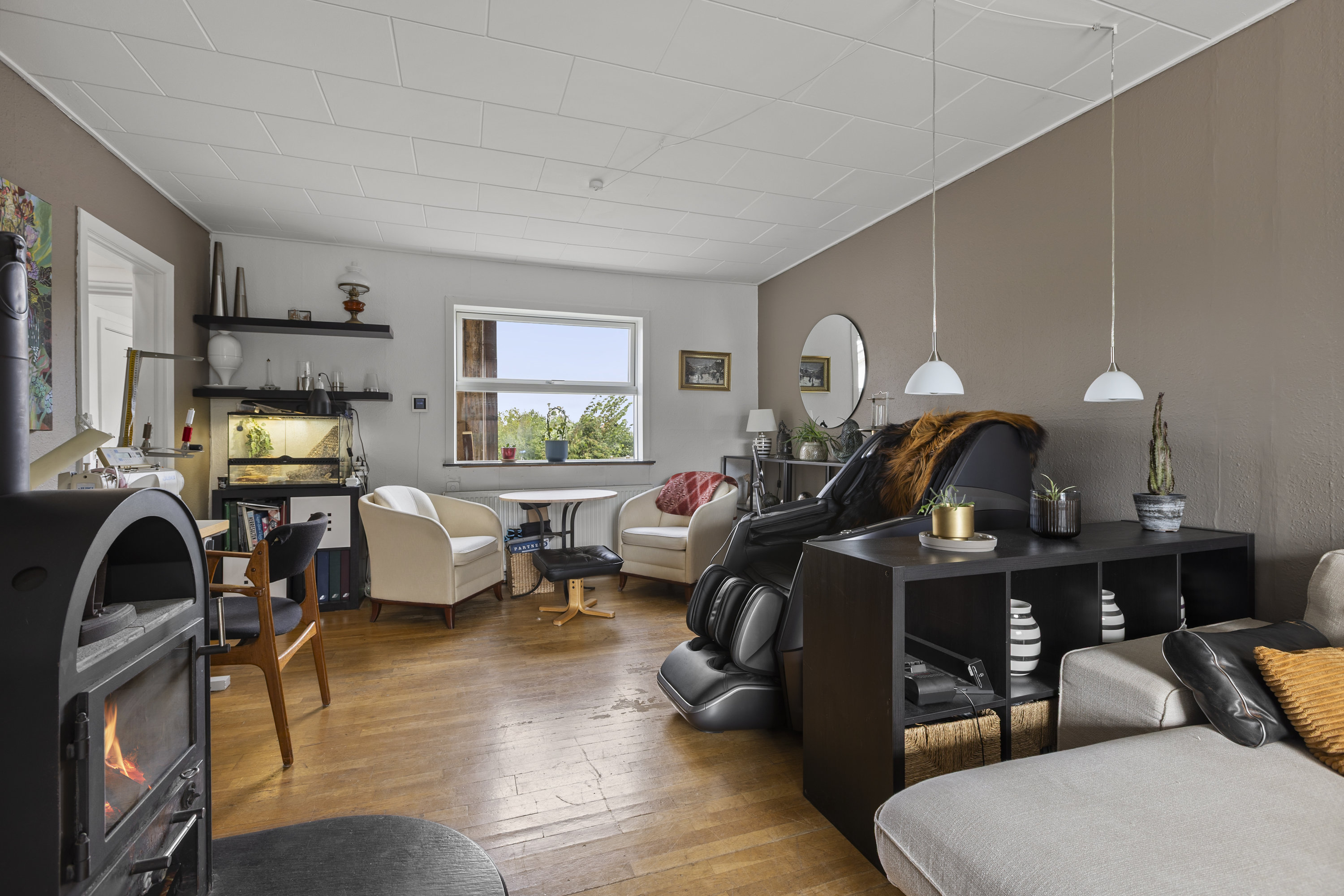 Miniaturebillede 2: stue. Billede af Parcelvej 17, 4470 Svebølle