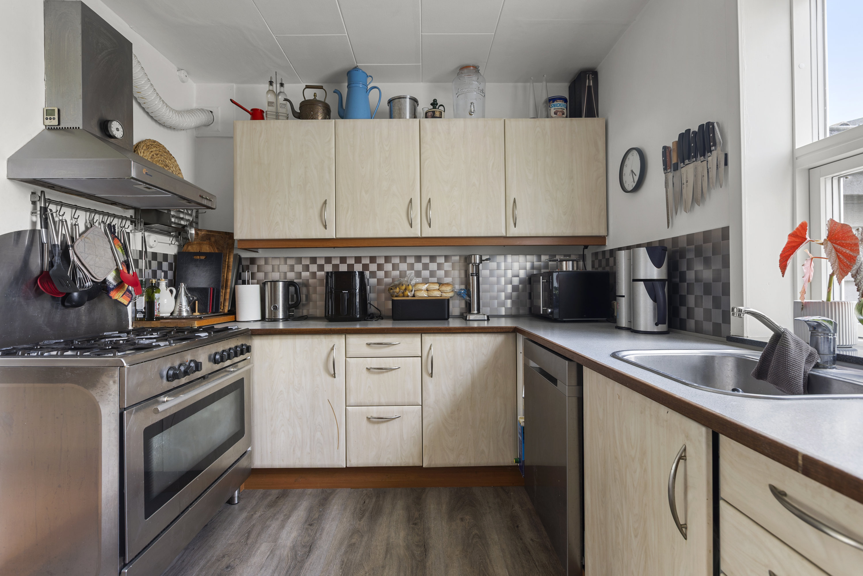 Fremhævet køkken billede i fuldskærmstilstand. Billede af Parcelvej 17, 4470 Svebølle