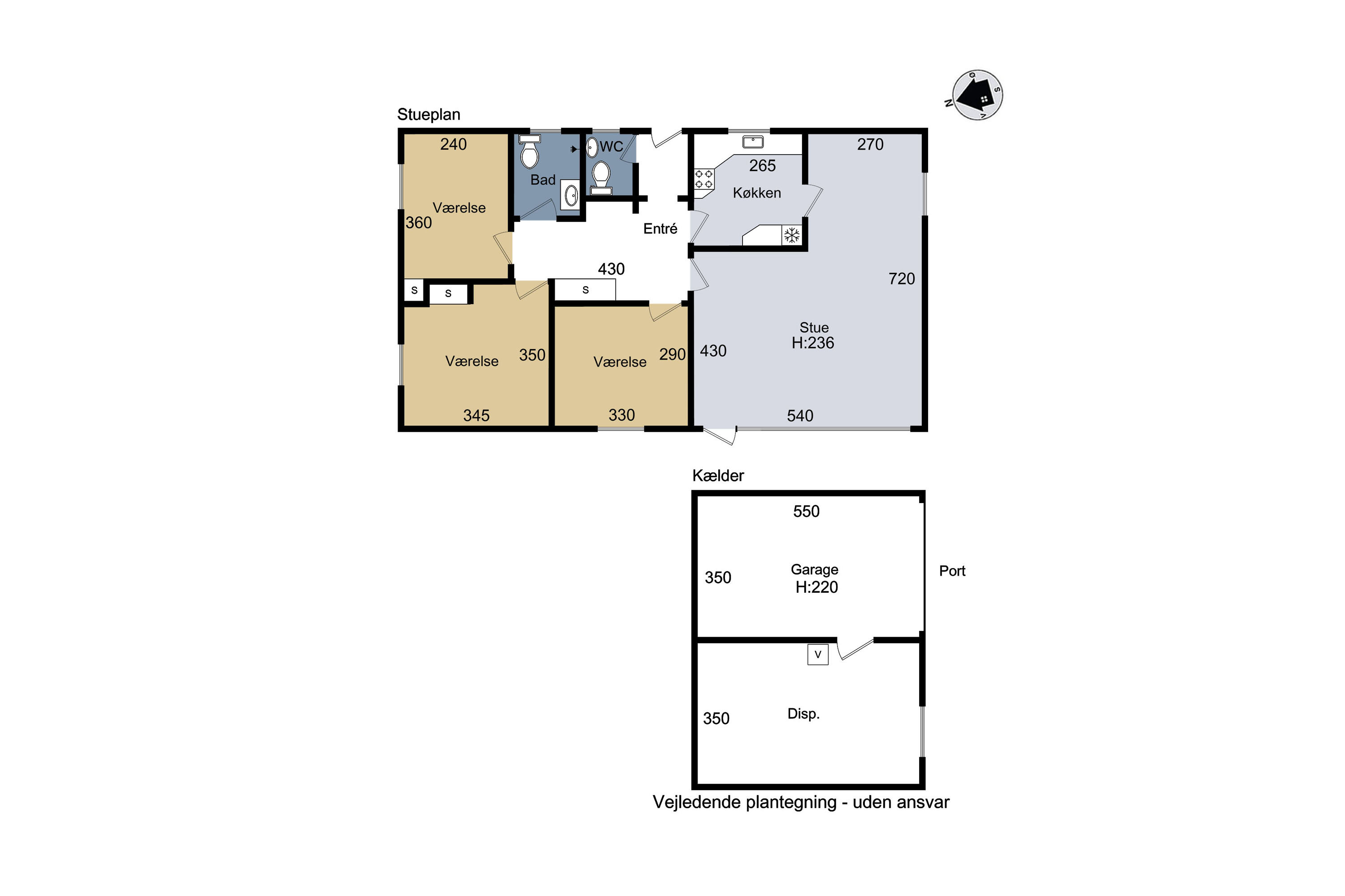 Plantegninger billede af Bøgebakken 10, 4400 Kalundborg