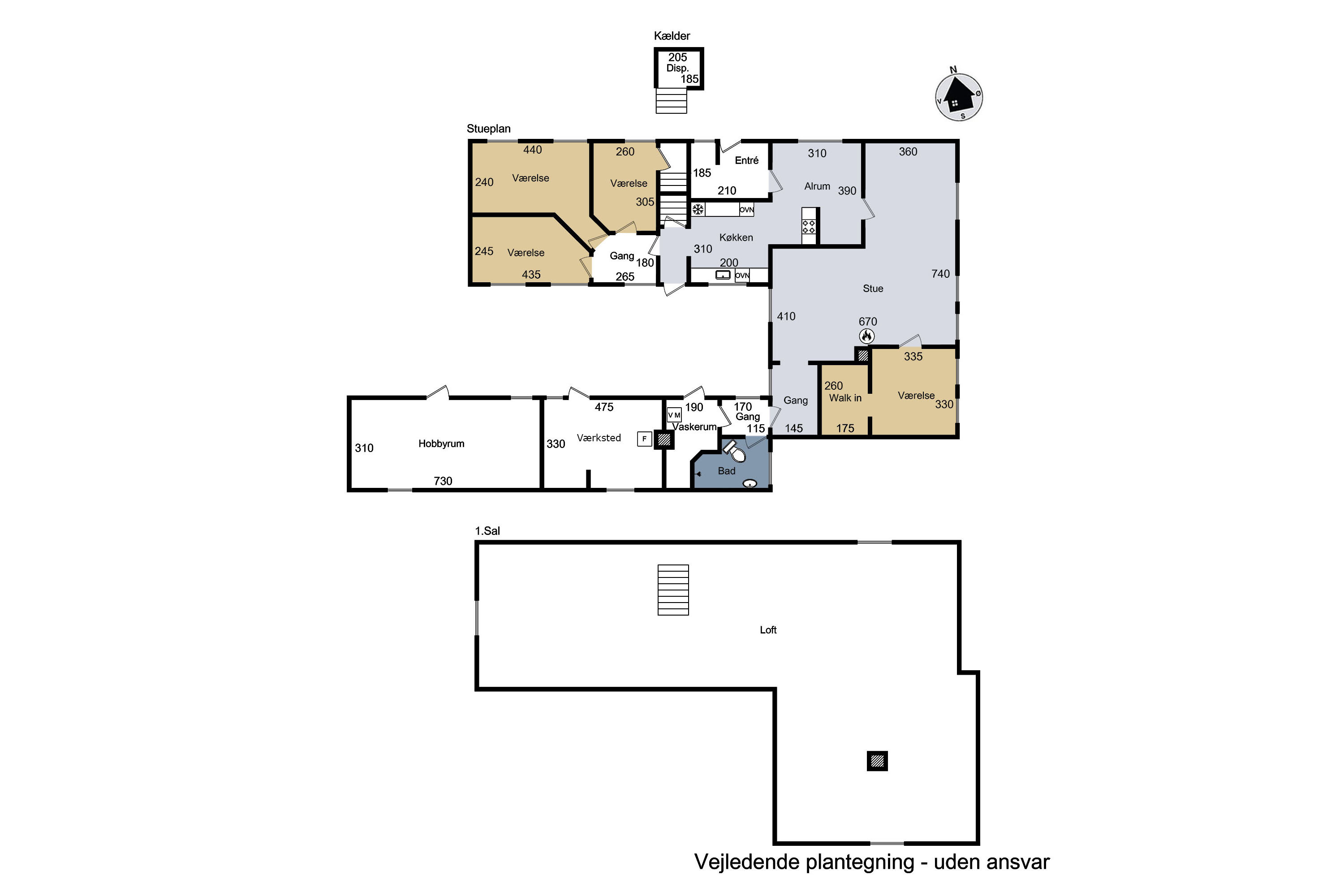 Plantegninger billede af Gåsetoftevej 66, 4400 Kalundborg