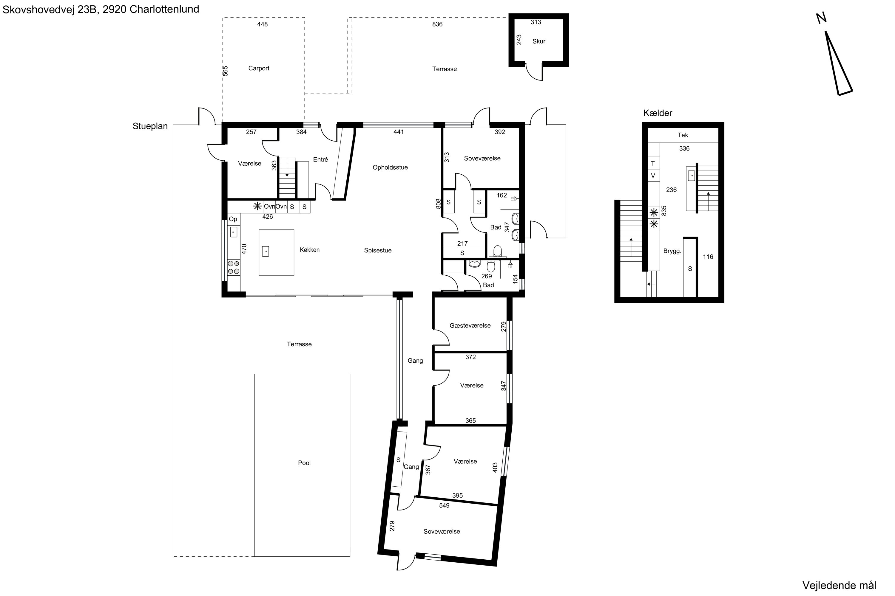 Plantegninger billede af Skovshovedvej 23B, 2920 Charlottenlund