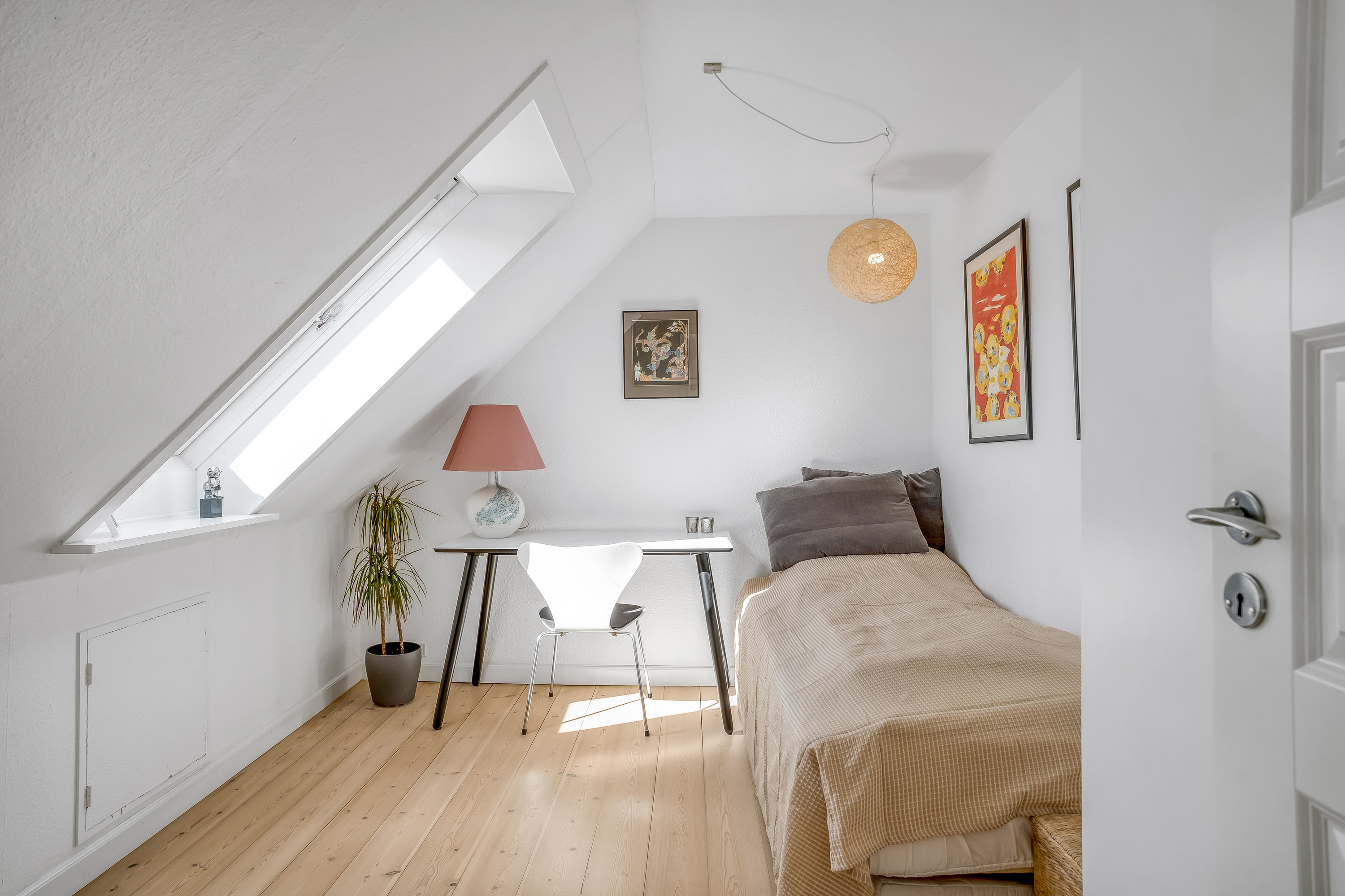 Fremhævet soveværelse billede i fuldskærmstilstand. Billede af Nørregade 8, 4800 Nykøbing F