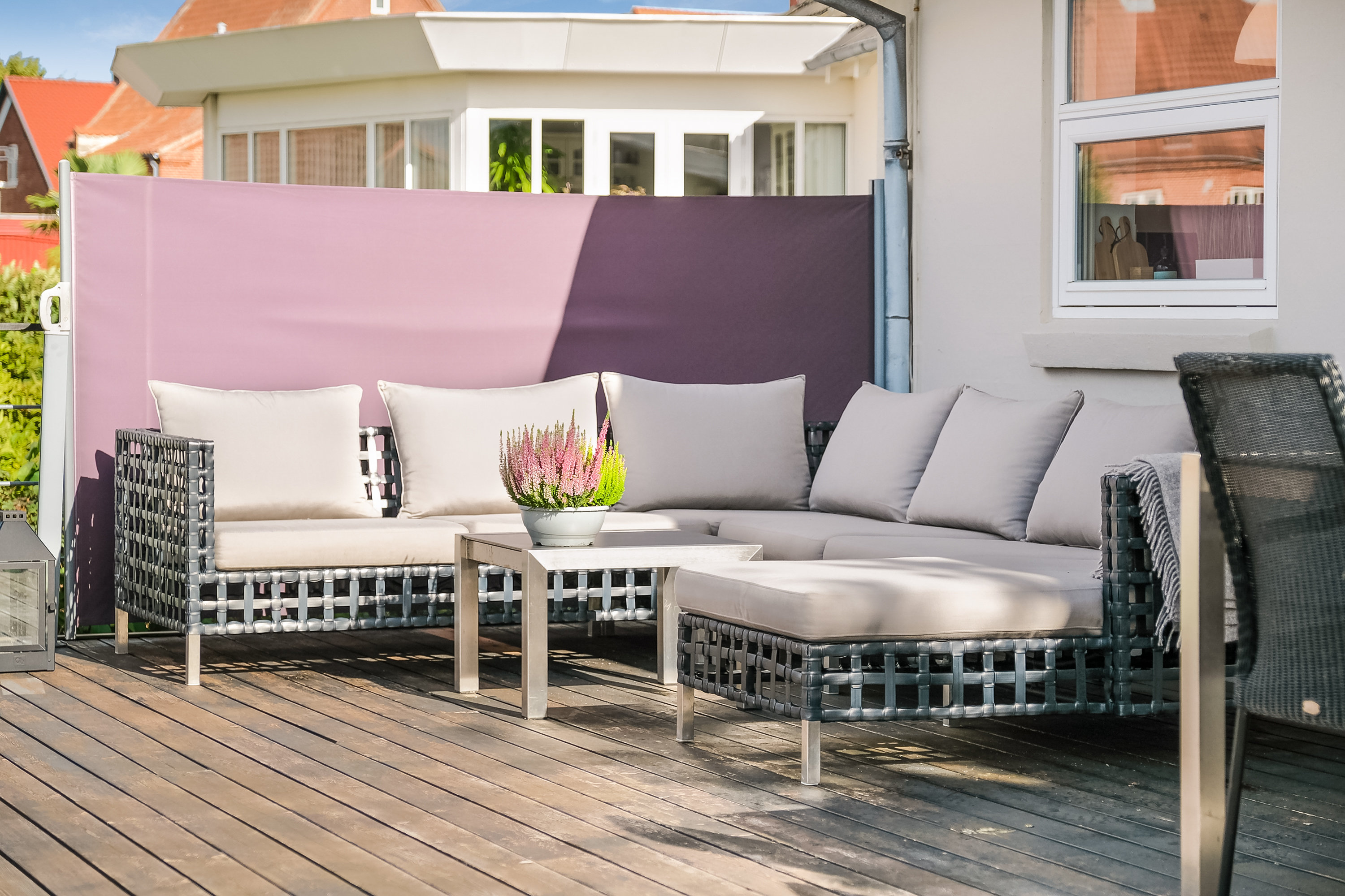 Fremhævet terrasse billede i fuldskærmstilstand. Billede af Münstervej 31, Strib, 5500 Middelfart