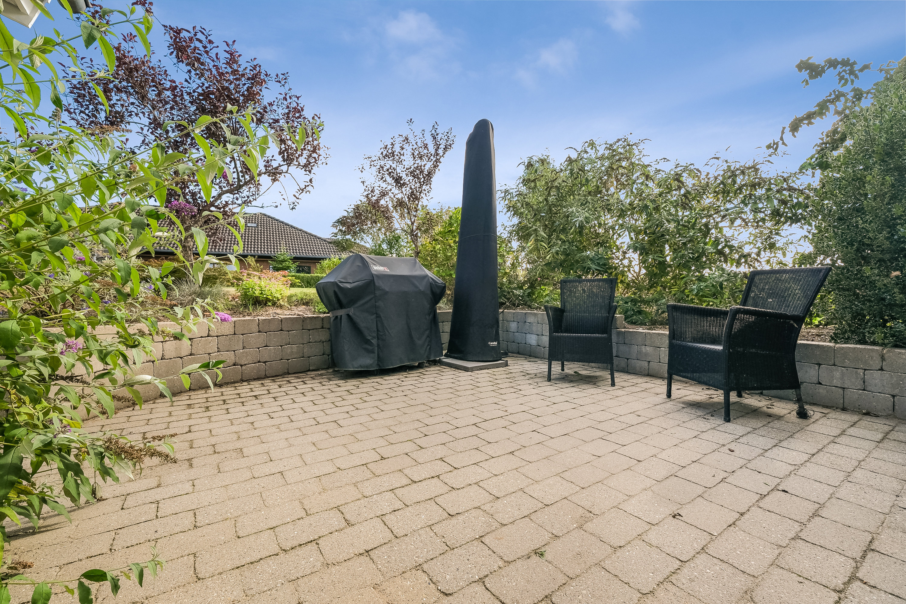 Fremhævet terrasse billede i fuldskærmstilstand. Billede af Münstervej 31, Strib, 5500 Middelfart