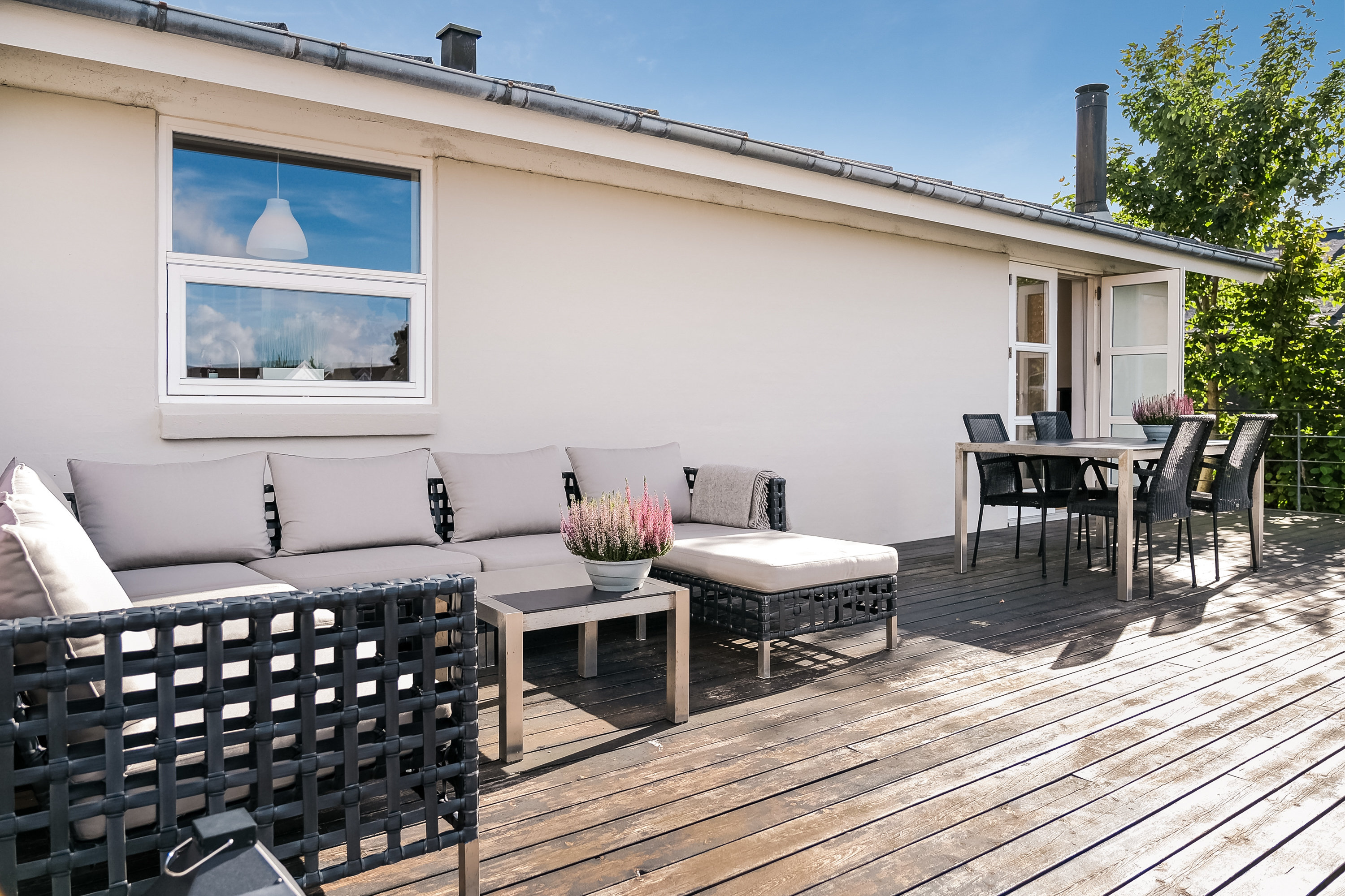 Fremhævet terrasse billede i fuldskærmstilstand. Billede af Münstervej 31, Strib, 5500 Middelfart