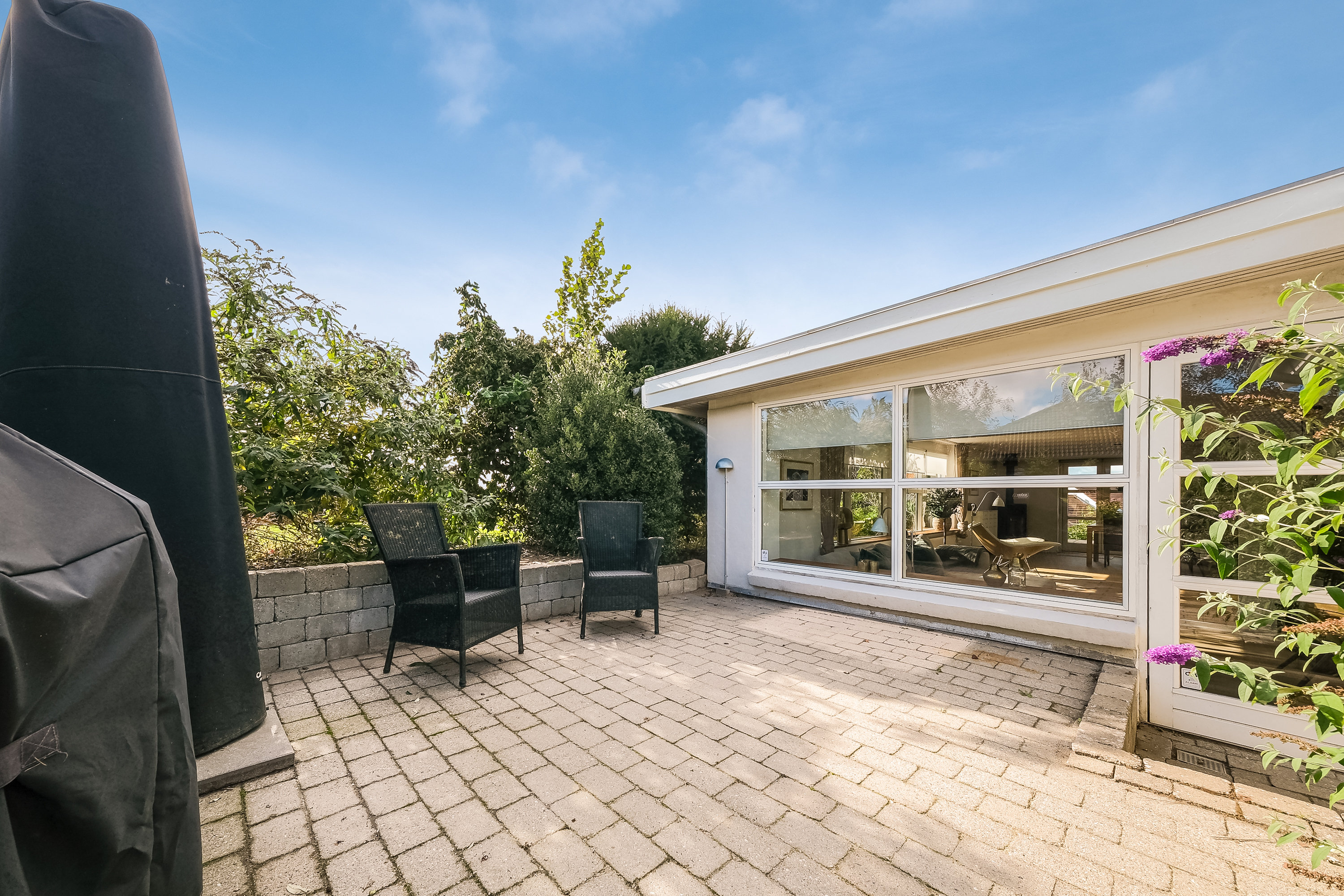 Fremhævet terrasse billede i fuldskærmstilstand. Billede af Münstervej 31, Strib, 5500 Middelfart