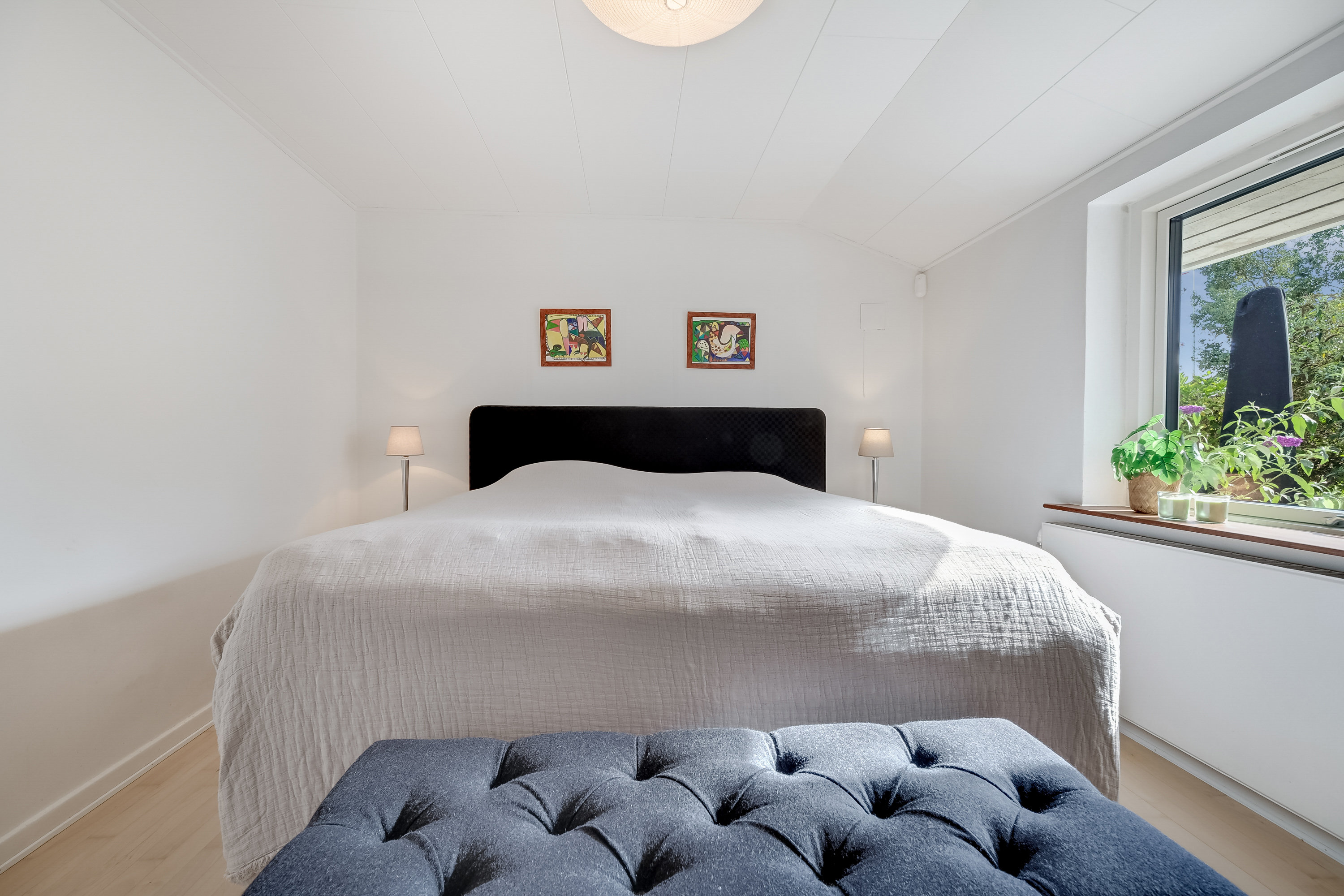 Fremhævet soveværelse billede i fuldskærmstilstand. Billede af Münstervej 31, Strib, 5500 Middelfart