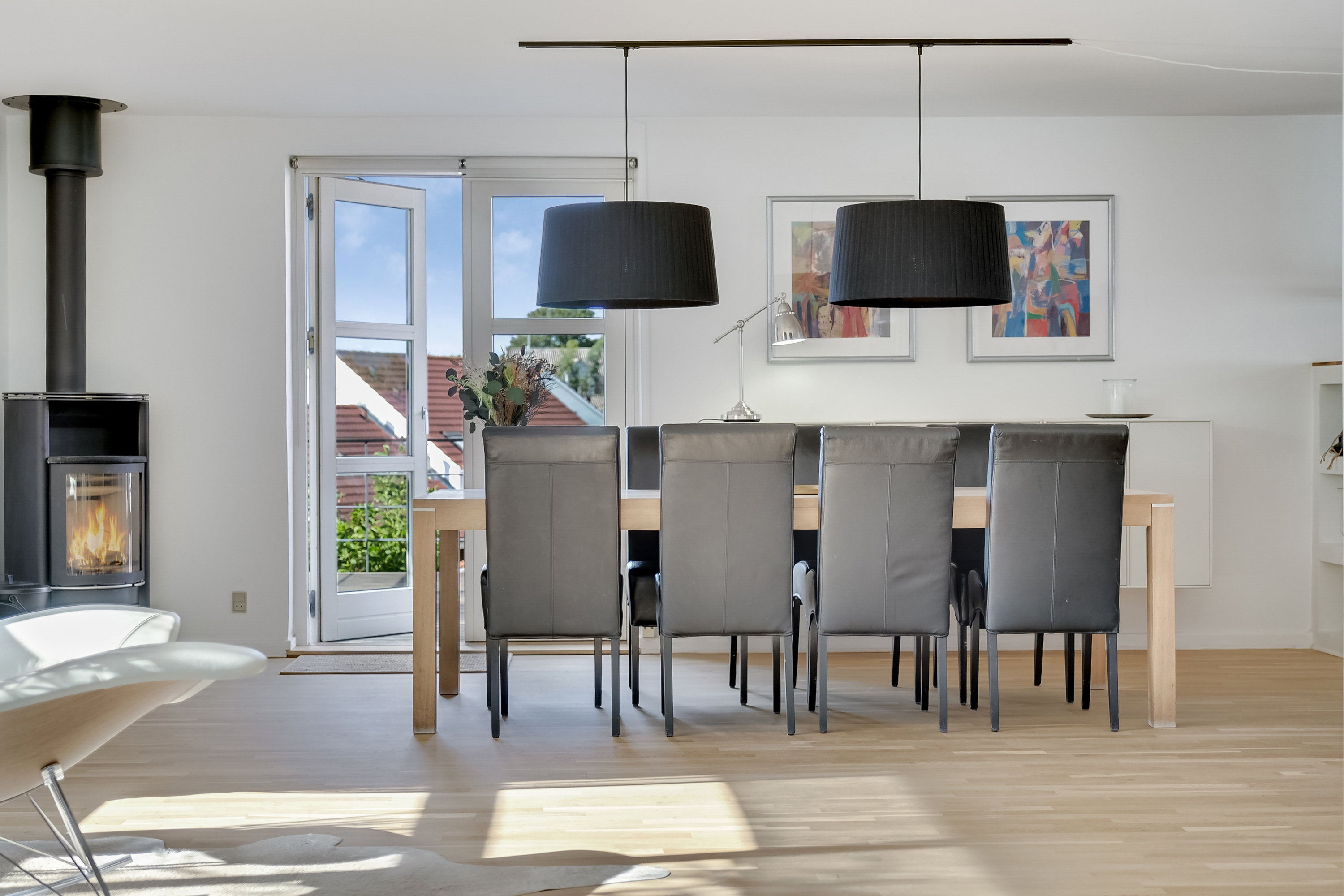 Fremhævet stue billede i fuldskærmstilstand. Billede af Münstervej 31, Strib, 5500 Middelfart