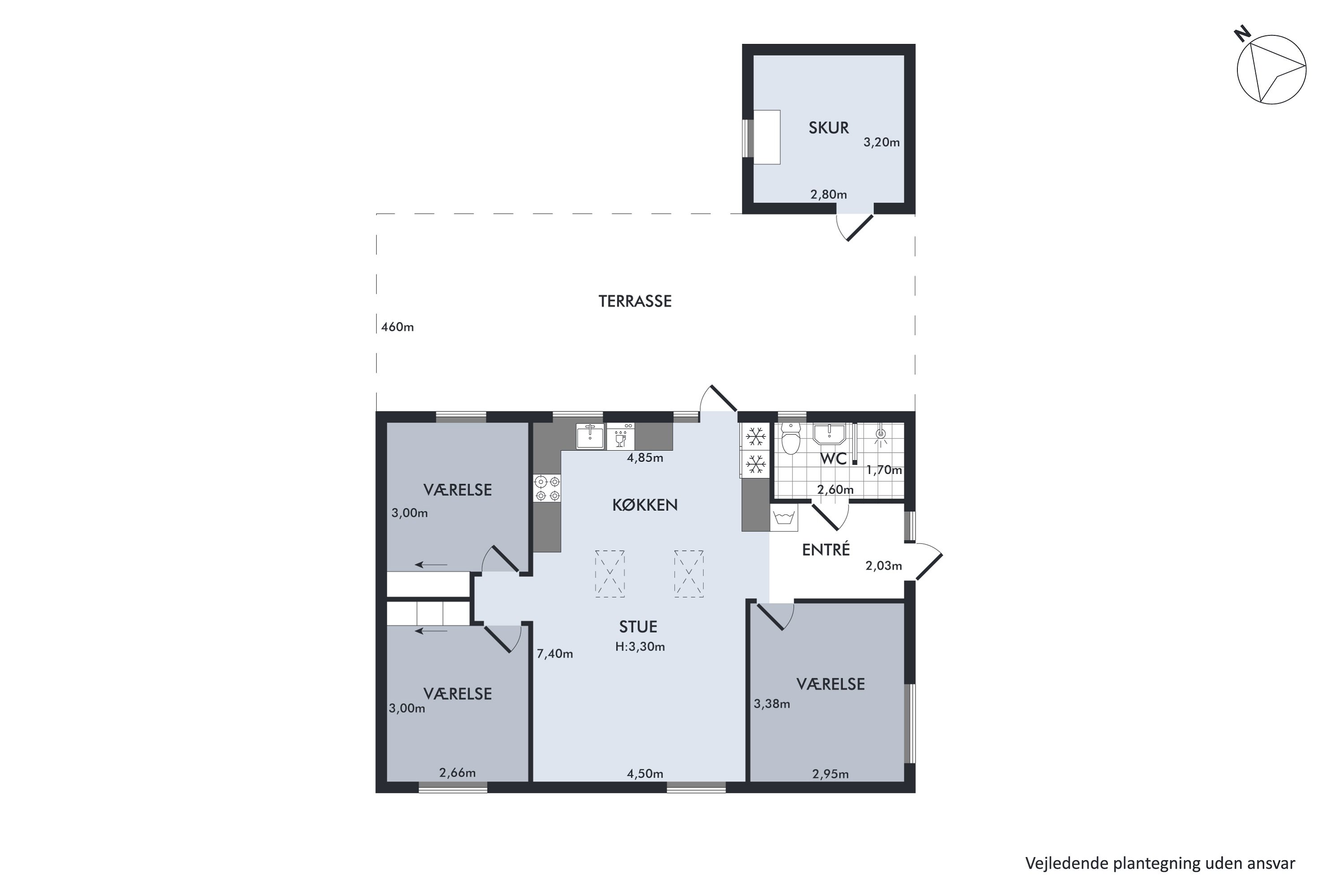 Plantegninger billede af Hf. Engvang 90, 2300 København S